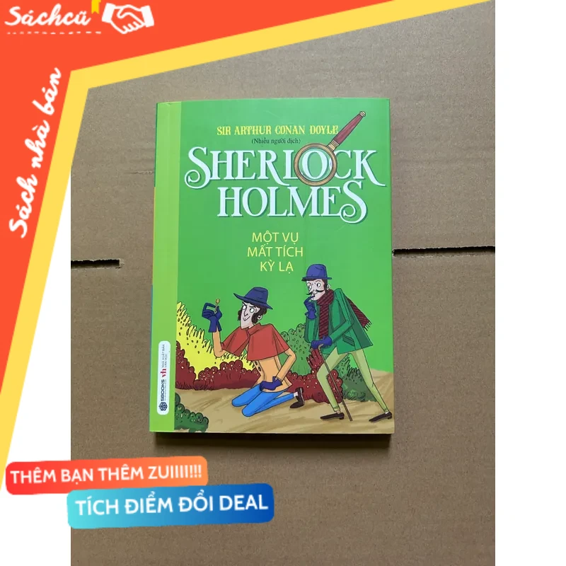 Sherlock Homes một vụ mất tích kỳ lạ mới 80% (Sách văn học) DTML