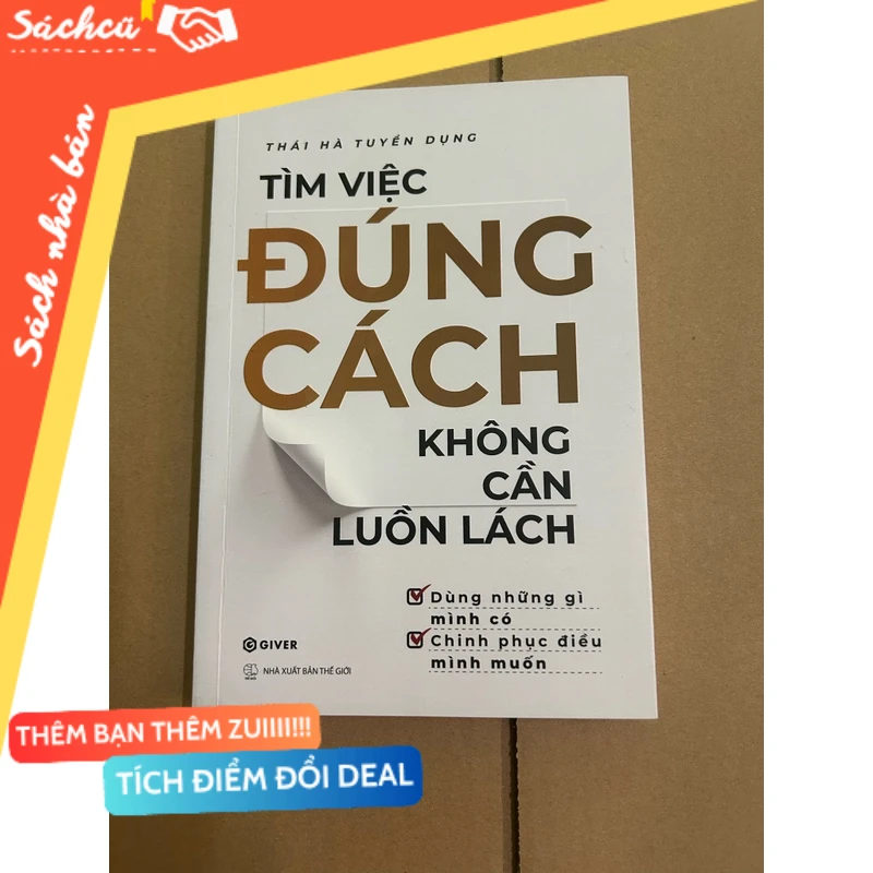 Tìm việc đúng cách không cần luồng lách mới 80% (Sách kỹ năng) DTML