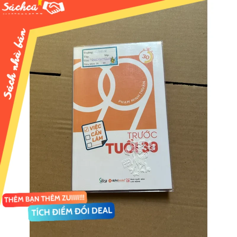 Trước tuổi 30 mới 80% (Sách văn học) DTML