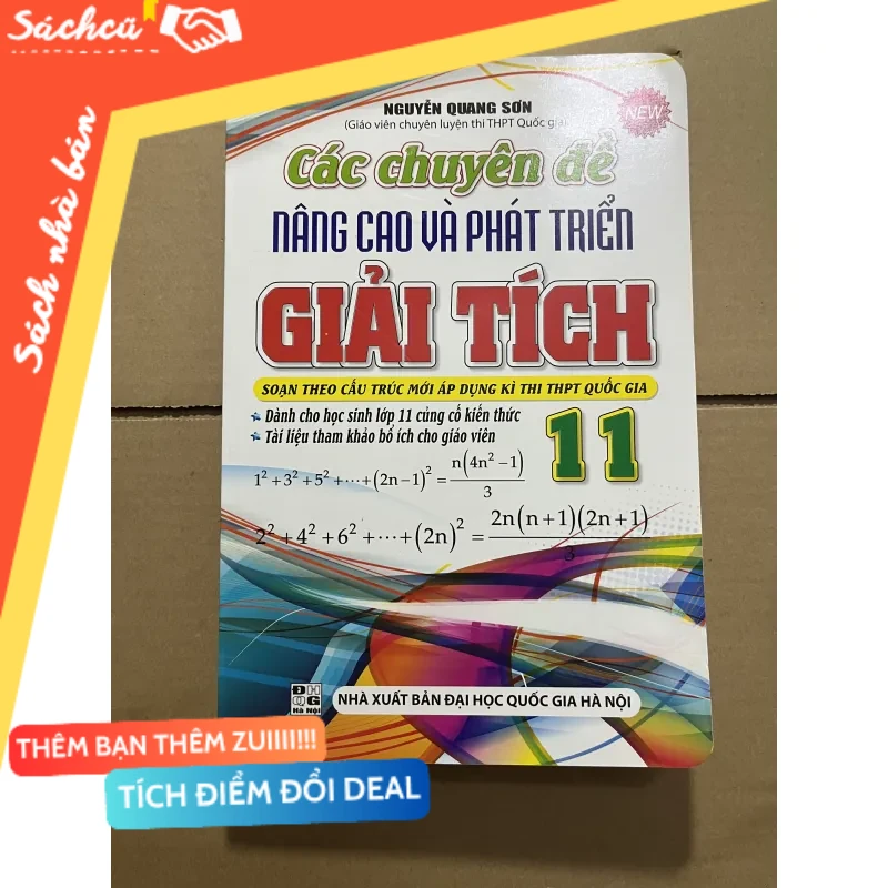 Nâng cao và phát triển giải tích 11 mới 90% (Tham khảo - luyện thi) DTML