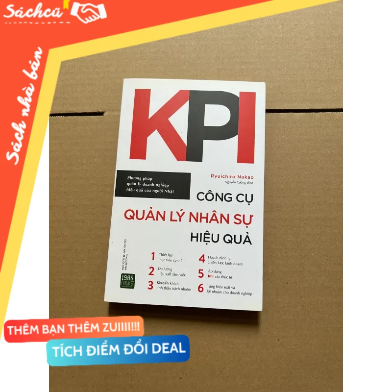 KPI công cụ quản lý nhân sự hiệu quả mới 80% (Sách kỹ năng) DTML