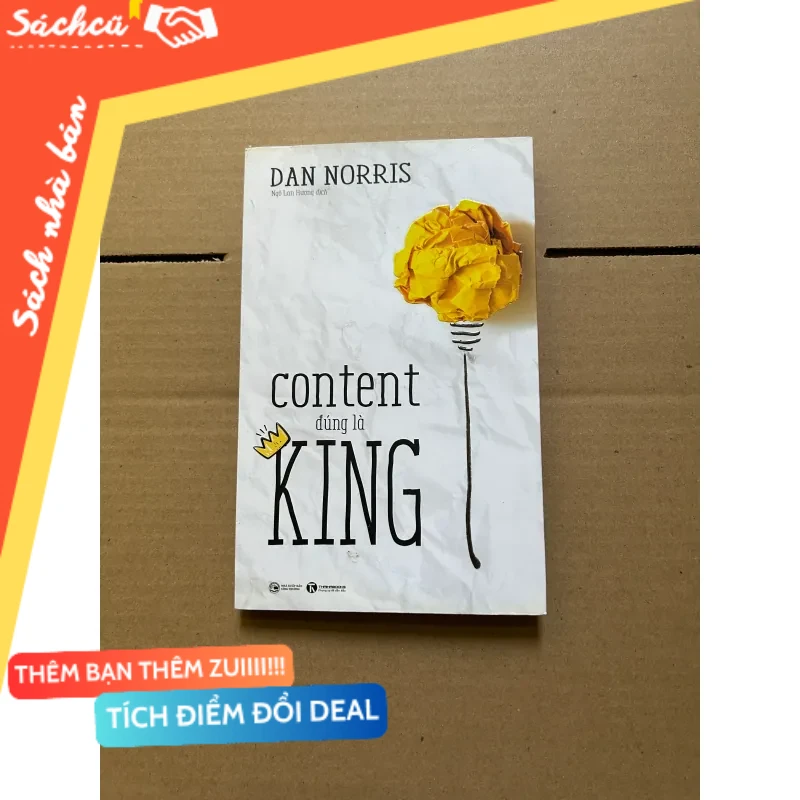 Content đúng là King - Dan Norris mới 80% (Kinh doanh - Marketing) DTML