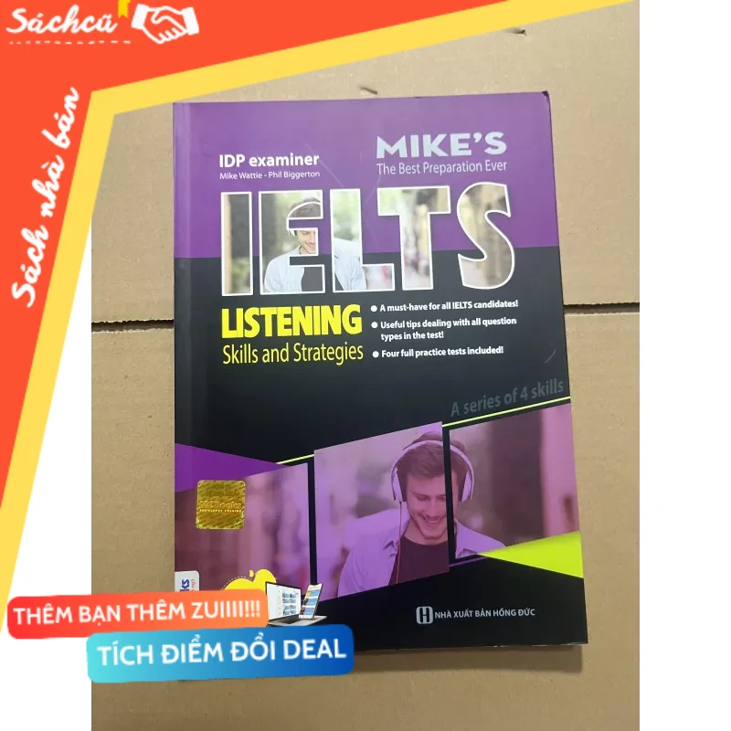 IELTS LISTENING mới 80% (Sách tự học tiếng Anh) DTML