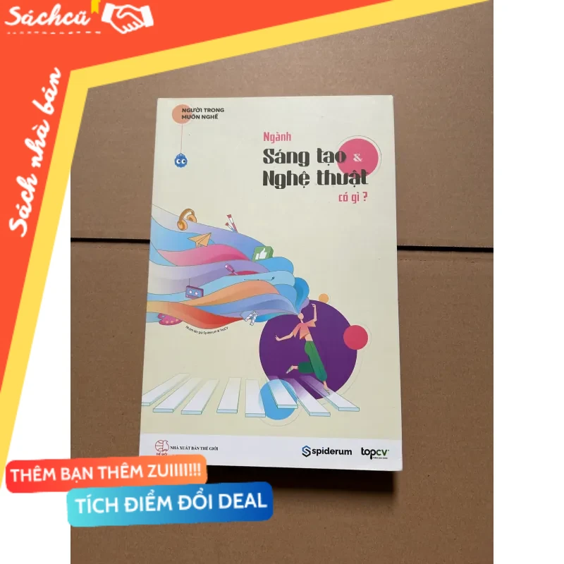 Người trong muôn nghề: Ngành sáng tạo nghệ thuật có gì? mới 80% (Sách kỹ năng) DTML