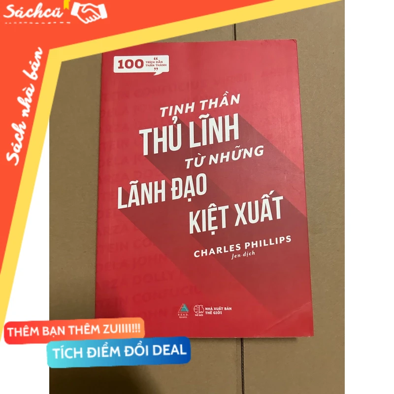 Tinh thần thủ lĩnh từ những lãnh đạo kiệt xuất mới 80% (Quản trị - lãnh đạo) DTML