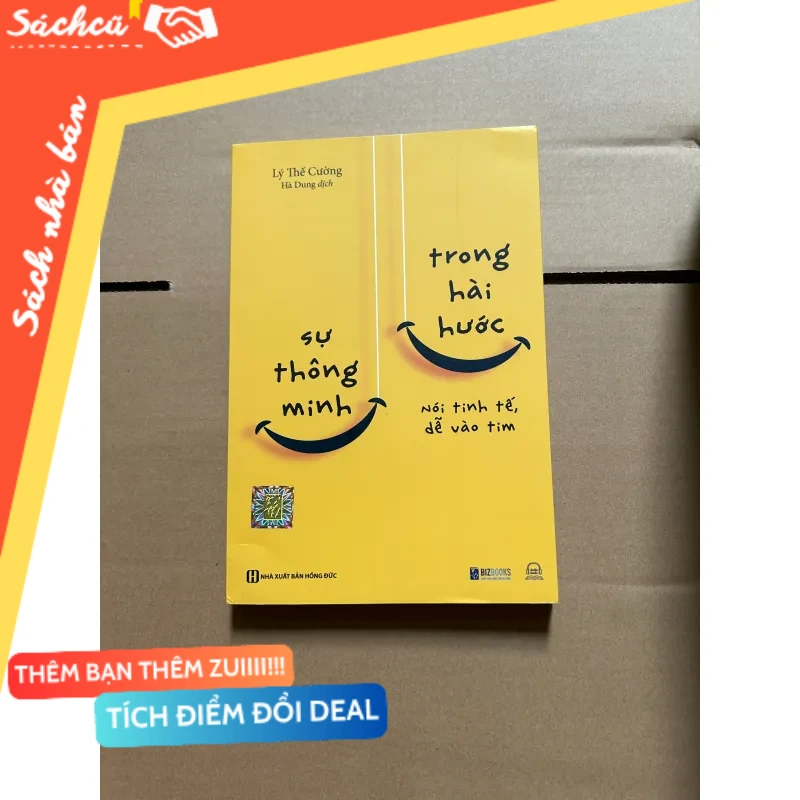 Sự thông minh trong hài hước mới 80% (Sách kỹ năng) DTML