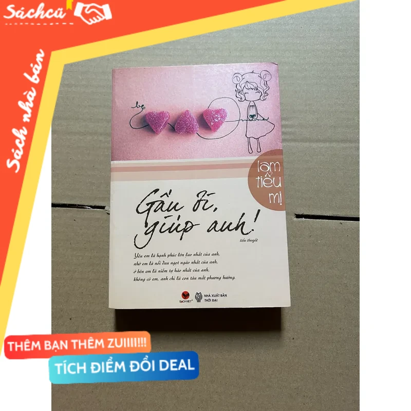 Gấu ơi, giúp anh! mới 80% (Sách văn học) DTML