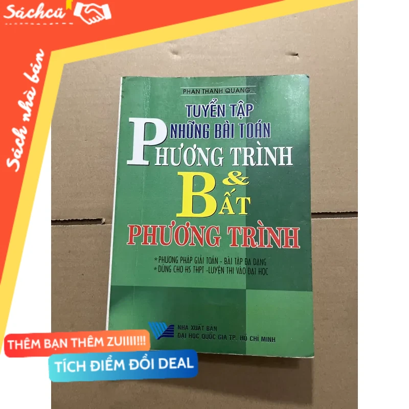 Phương trình và bất phương trình mới 90% (Tham khảo - luyện thi) DTML