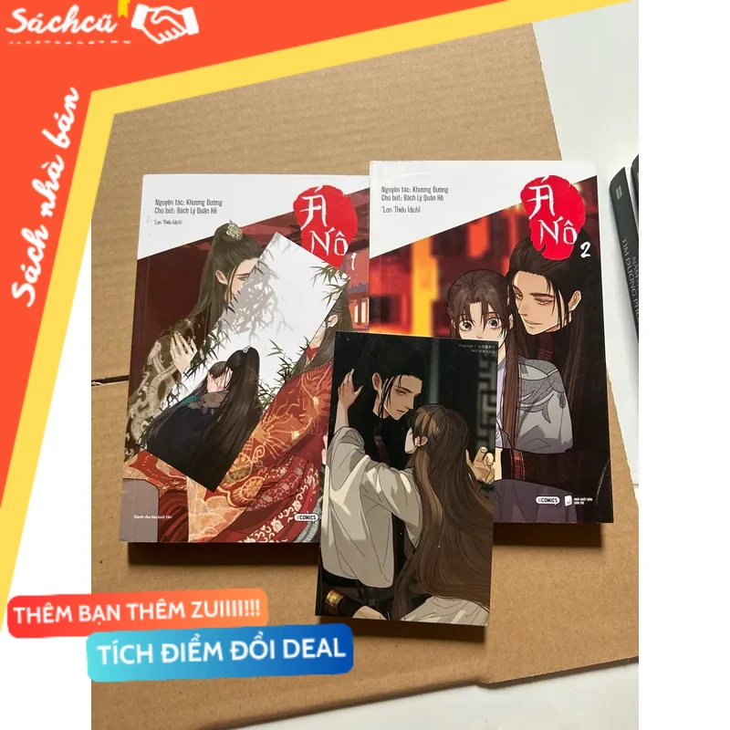 Á nô (bộ 2 quyển) mới 80% (Sách văn học) DTML