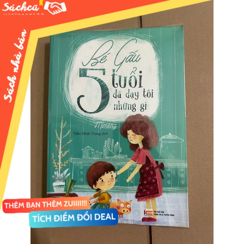 Bé gấu 5 tuổi đã dạy tôi những gì mới 90% (Sách mẹ và bé) DTML