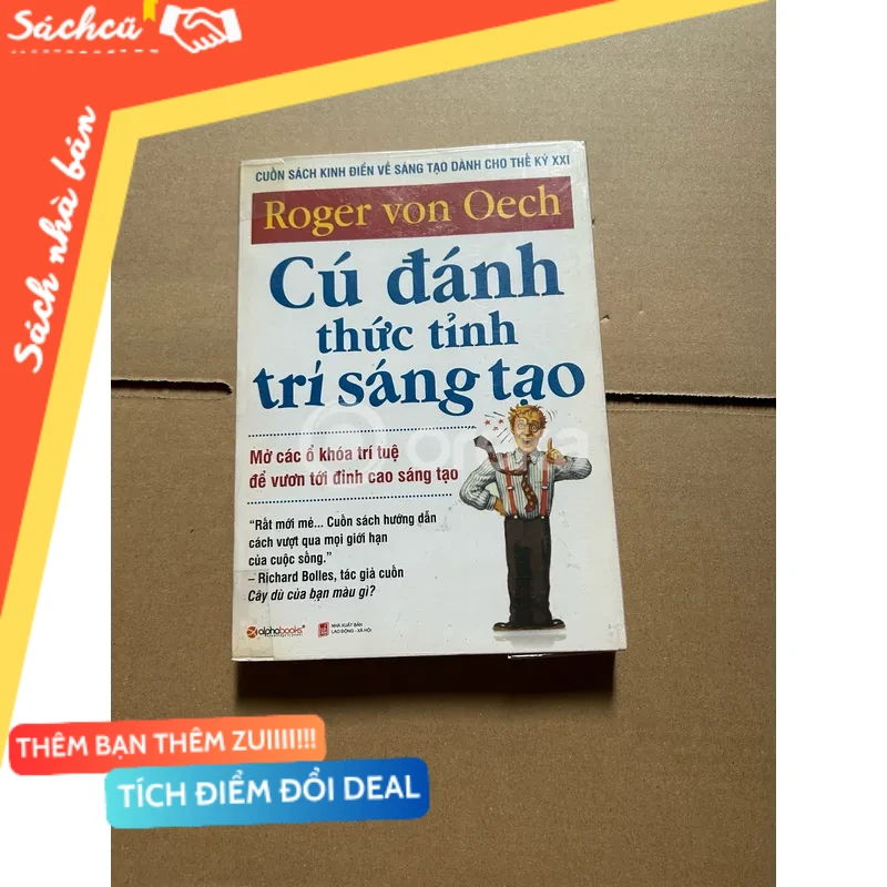 Cú đánh thức tỉnh trí sáng tạo mới 80% (Sách kỹ năng) DTML