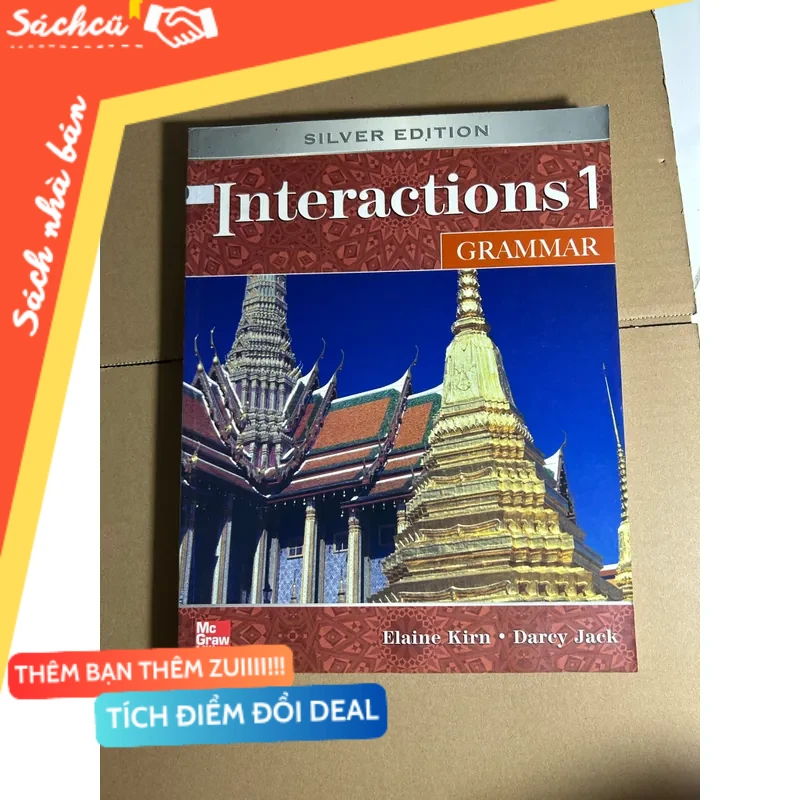 Interactions 1 Grammar mới 80% (Sách tự học tiếng Anh) DTML