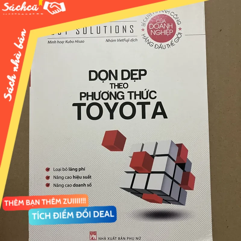 Dọn dẹp theo phương thức Toyota mới 80% (Sách kỹ năng) DTML
