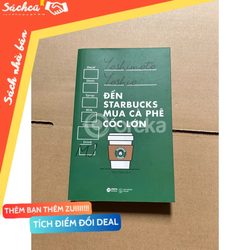 Đến starbucks mua cà phê cốc lớn mới 80% (Sách kỹ năng) DTML