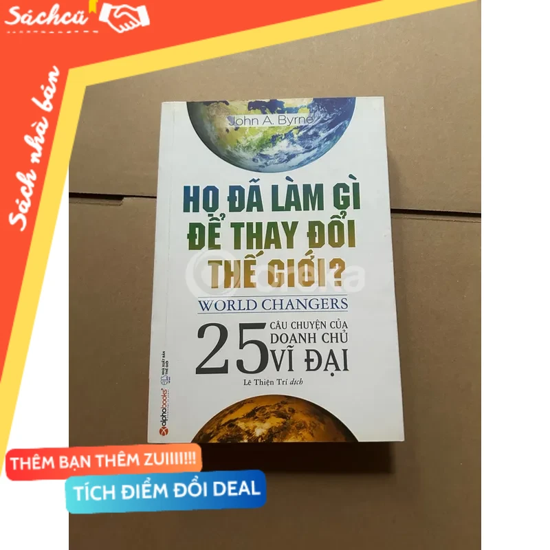 Họ đã làm gì để thay đổi thế giới mới 80% (Sách kỹ năng) DTML