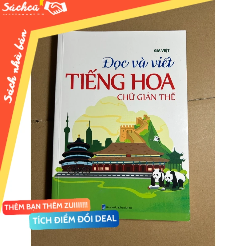 Đọc và viết tiếng hoa chữ giản thể mới 80% (Sách học tiếng Trung) DTML