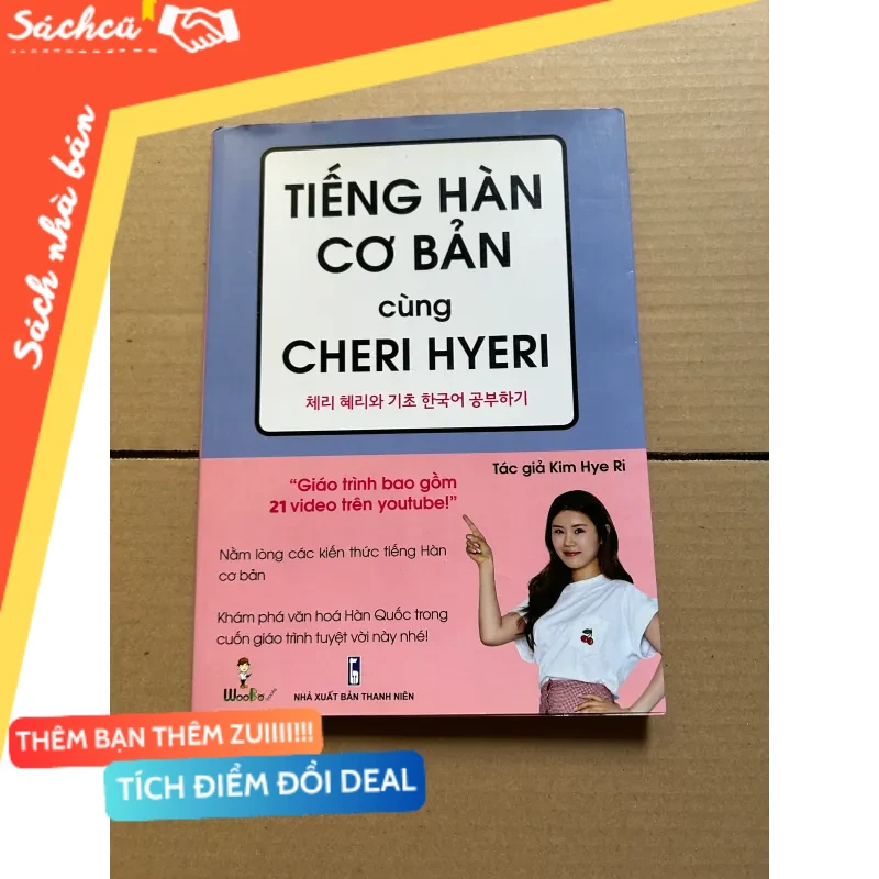 Tiếng hàn cơ bản cùng Cheri hyeri mới 80% (Sách học tiếng Hàn) DTML