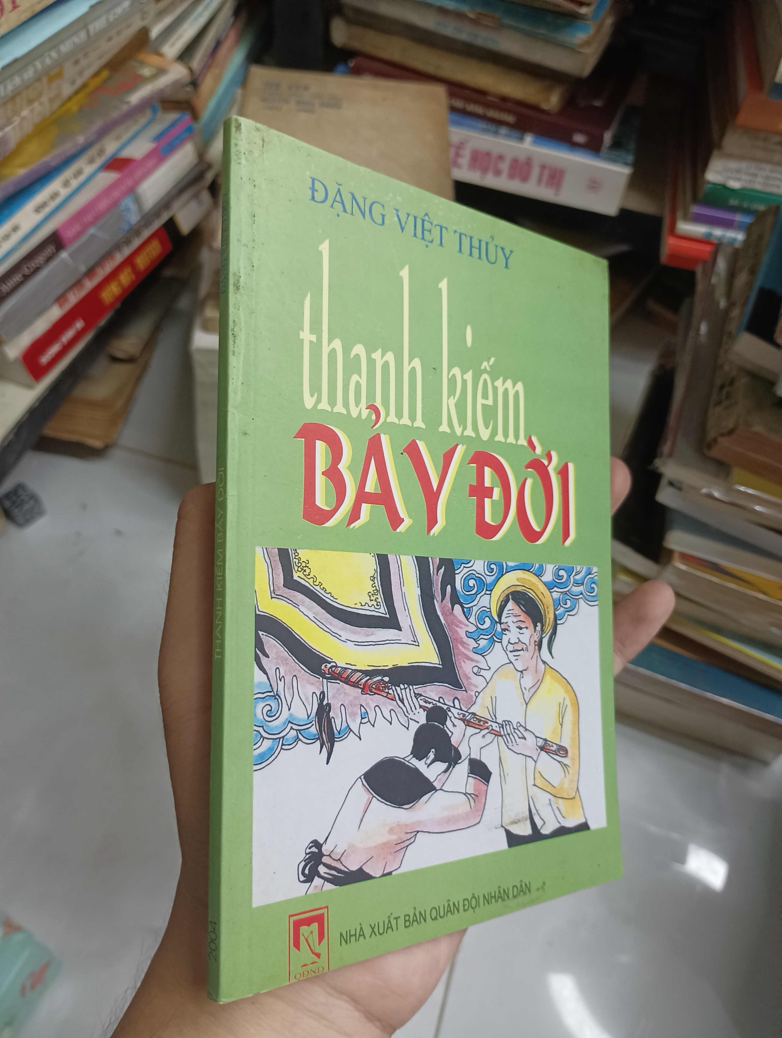 Thanh kiếm bay đời - Đặng Việt Thủy (Sách văn học) SPP