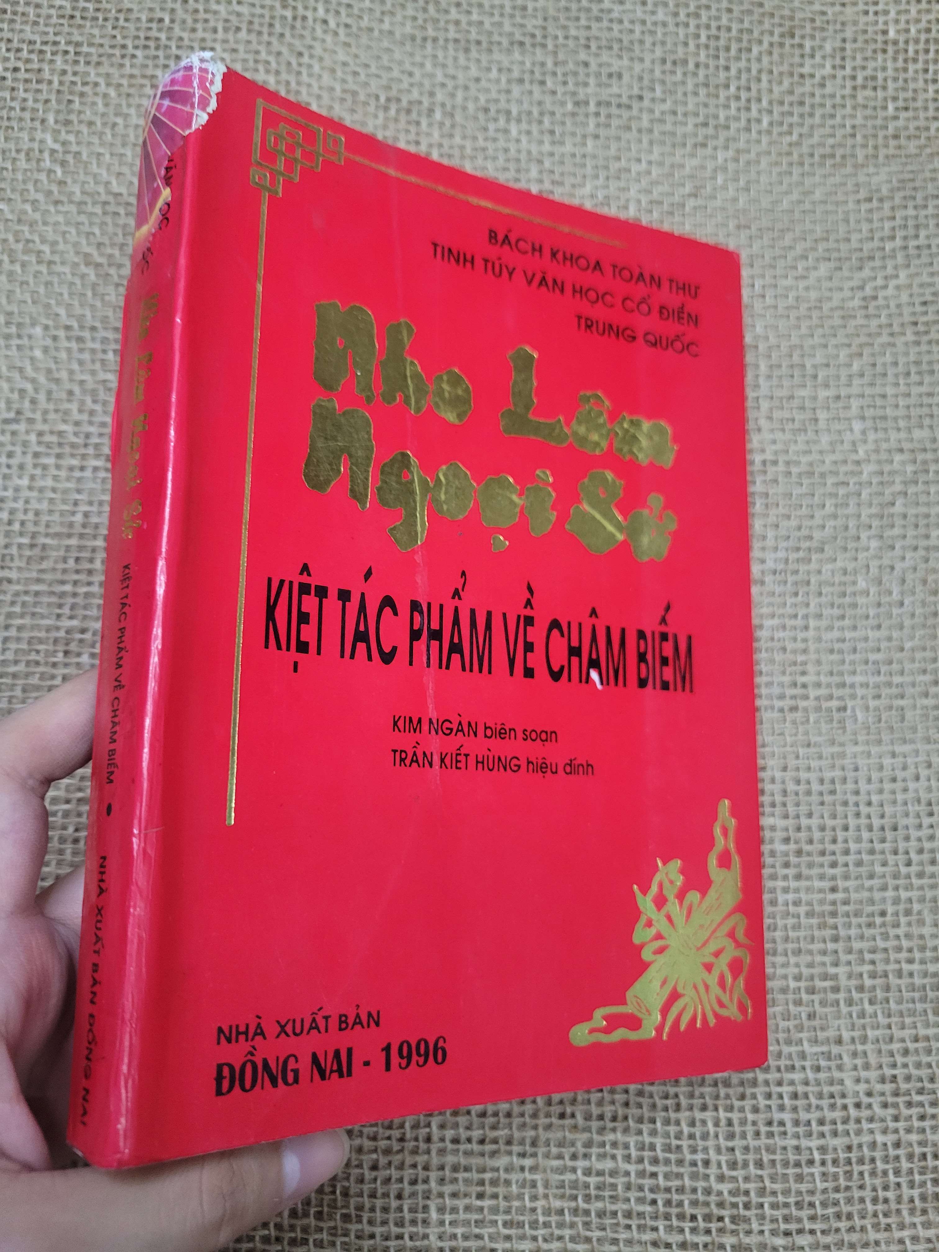 Nho Lâm Ngoại Sử kiệt tác phẩm về châm biếm - Kim Ngàn, Trần Kiết Hùng 1996 mới 80% bẩn bìa, ố (Sách văn học) SPP