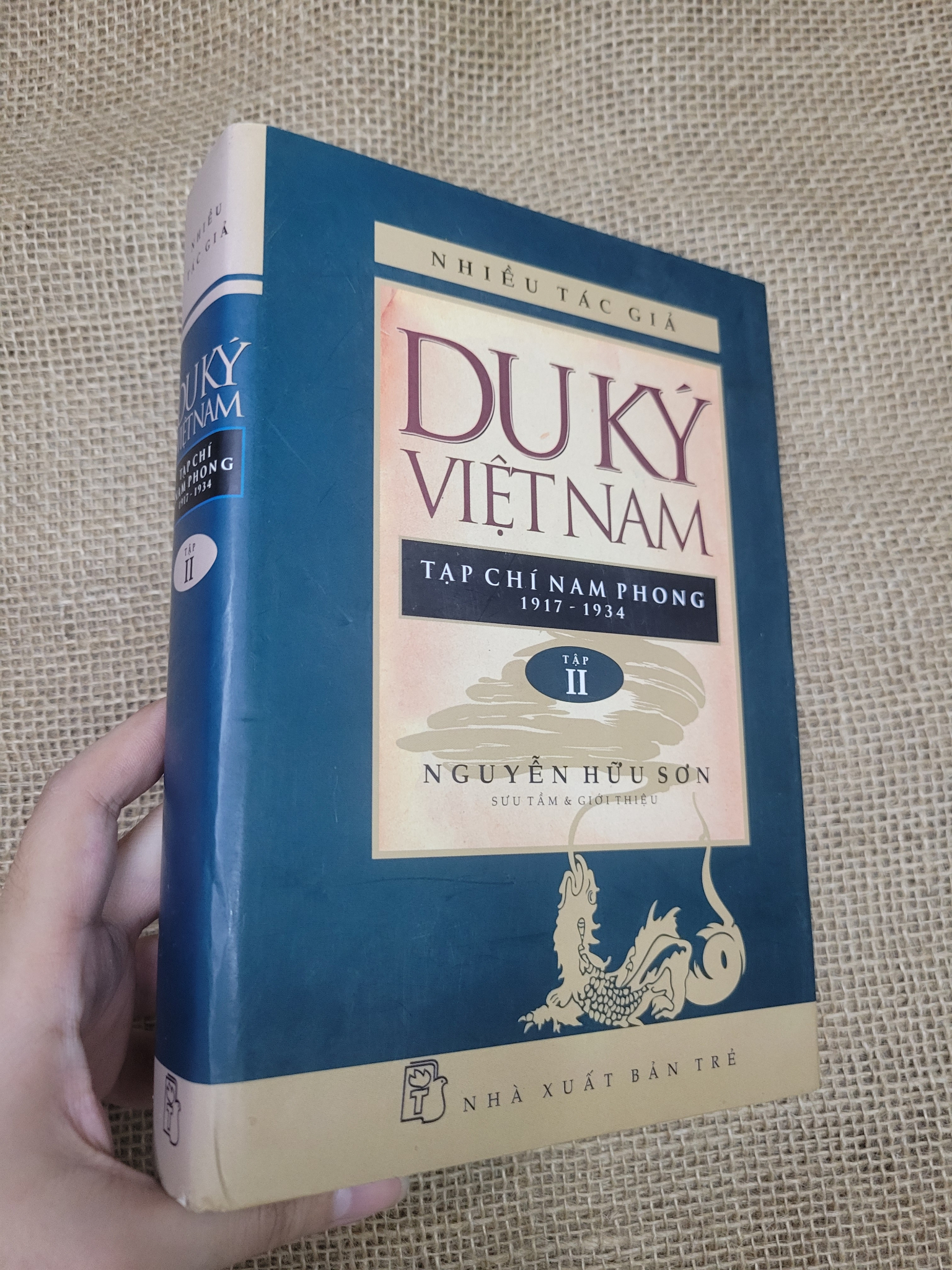Du ký Việt Nam tạp chí Nam Phong (1917-1934) tập 2 - Nguyễn Hữu Sơn 2007 mới 70% bị ẩm, dính trang, bẩn bìa, ố (Lịch sử Việt Nam) SPP