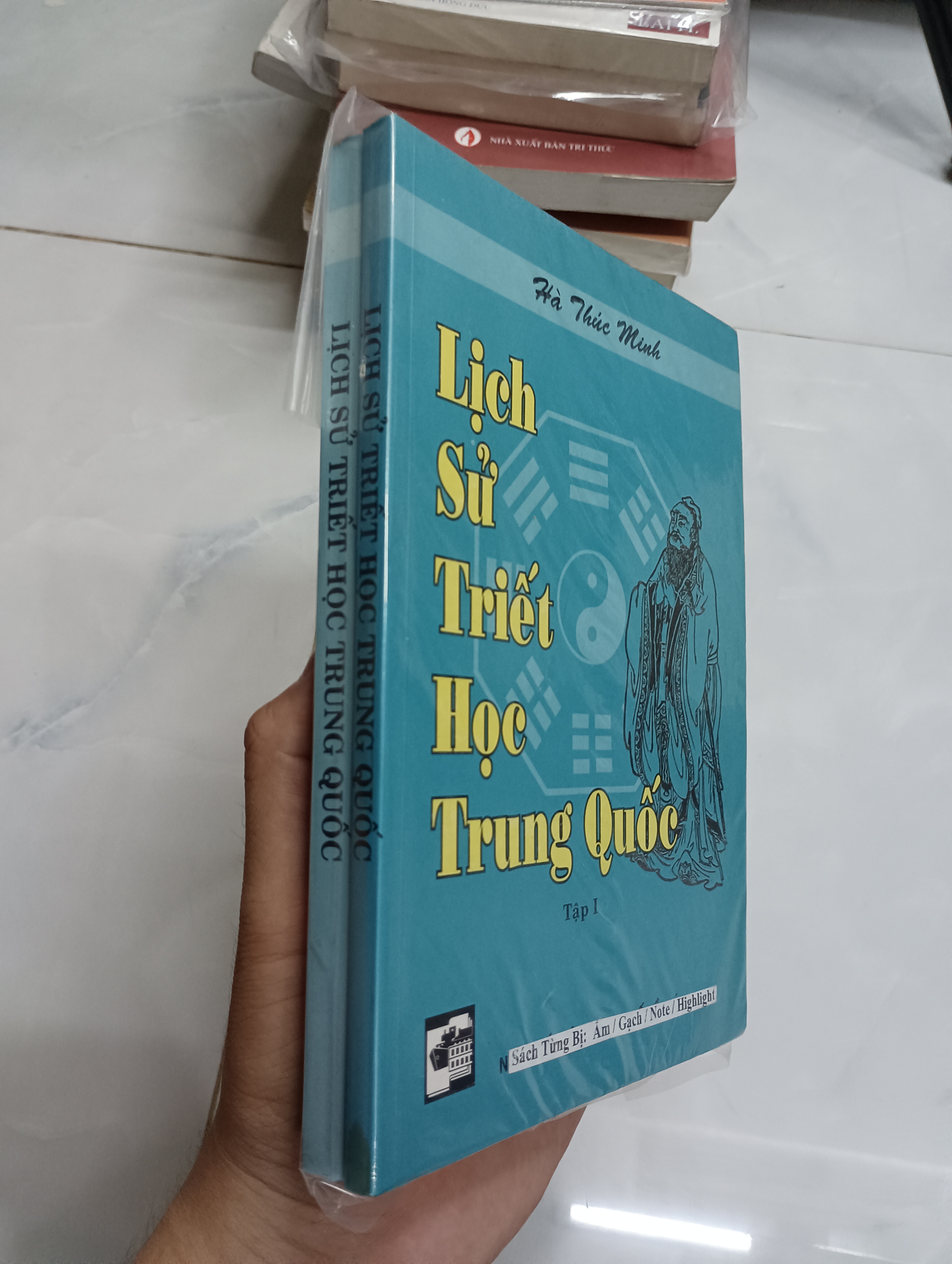 Lịch Sử Triết Học Trung Quốc (Tập 1 & Tập 2) - Hà Thúc Minh (Sách lịch sử - triết học) SPP