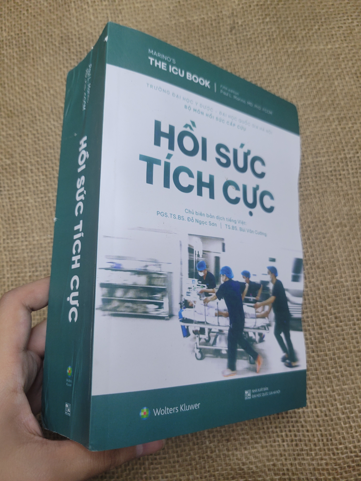 Hồi sức tích cực - Paul L. Marino MD, PhD 2025 mới 90% bẩn nhẹ (Giáo trình đại học - cao đẳng) SPP