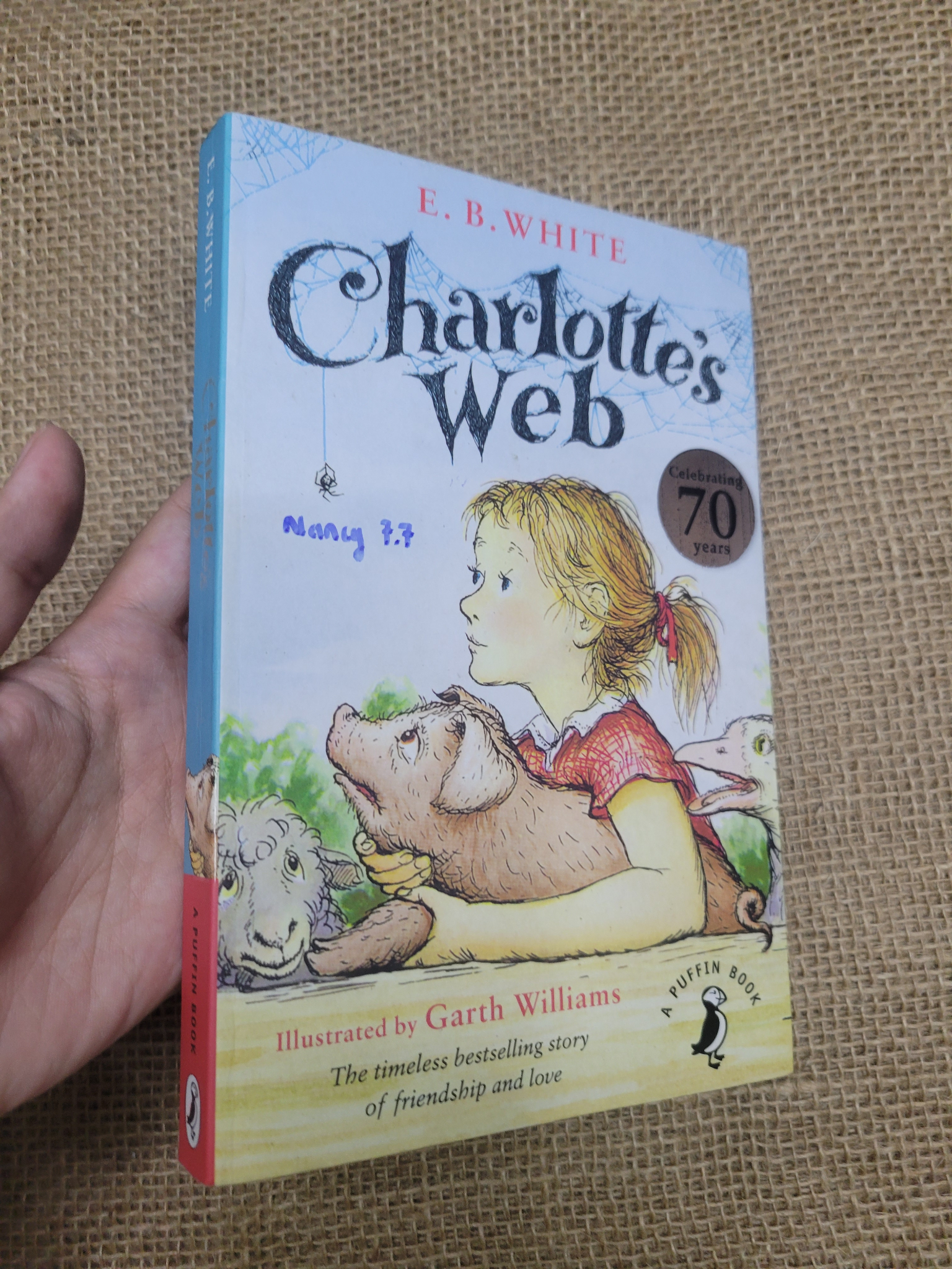 Charlottes Web - E.B. White mới 80% bẩn bìa, ố (Sách ngoại) SPP
