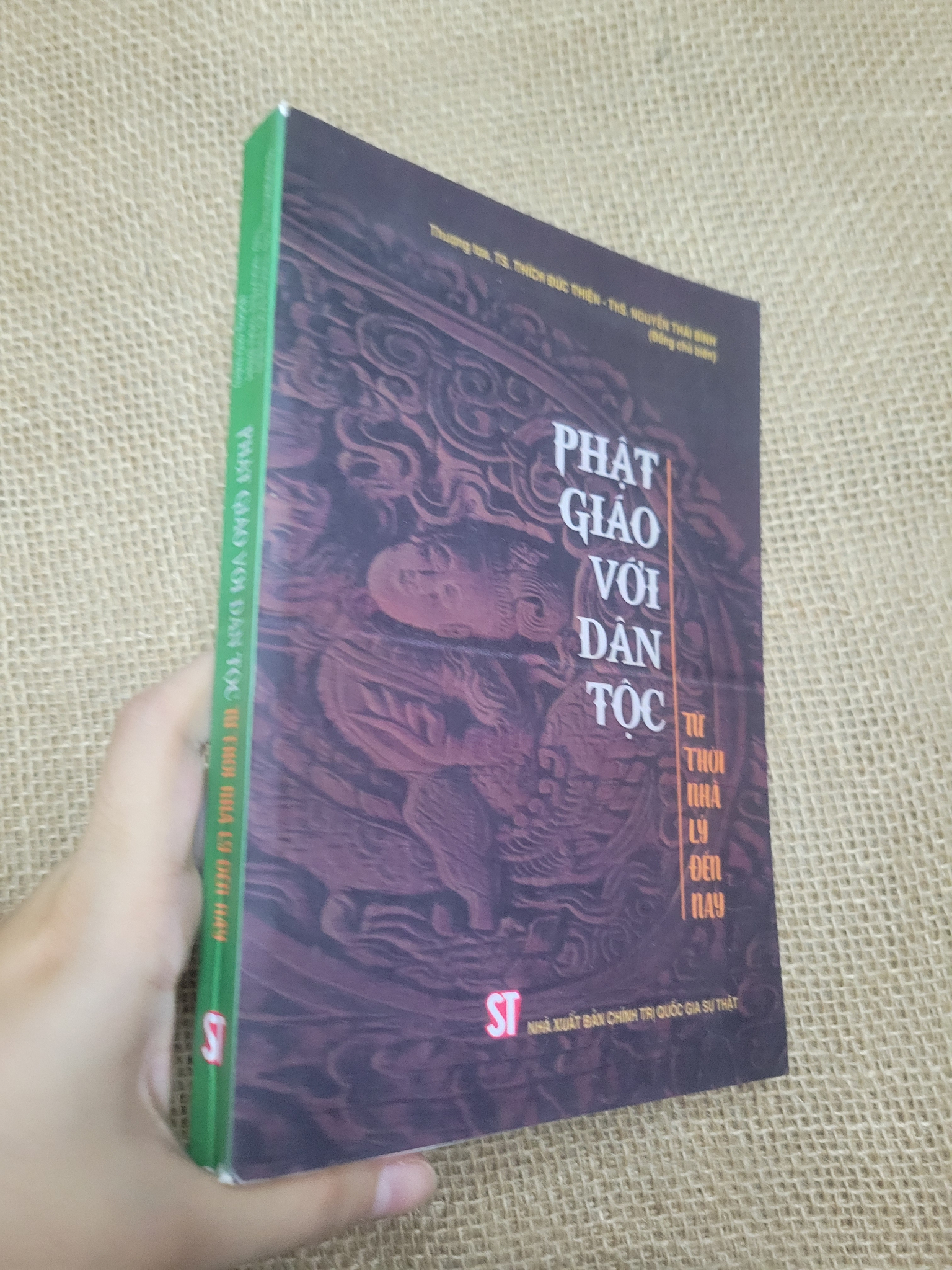 Phật giáo với dân tộc từ thời nhà Lý đến nay - Thích Đức Thiện, Nguyễn Thái Bình 2024 mới 90% bẩn nhẹ (Sách tôn giáo - tâm linh) SPP
