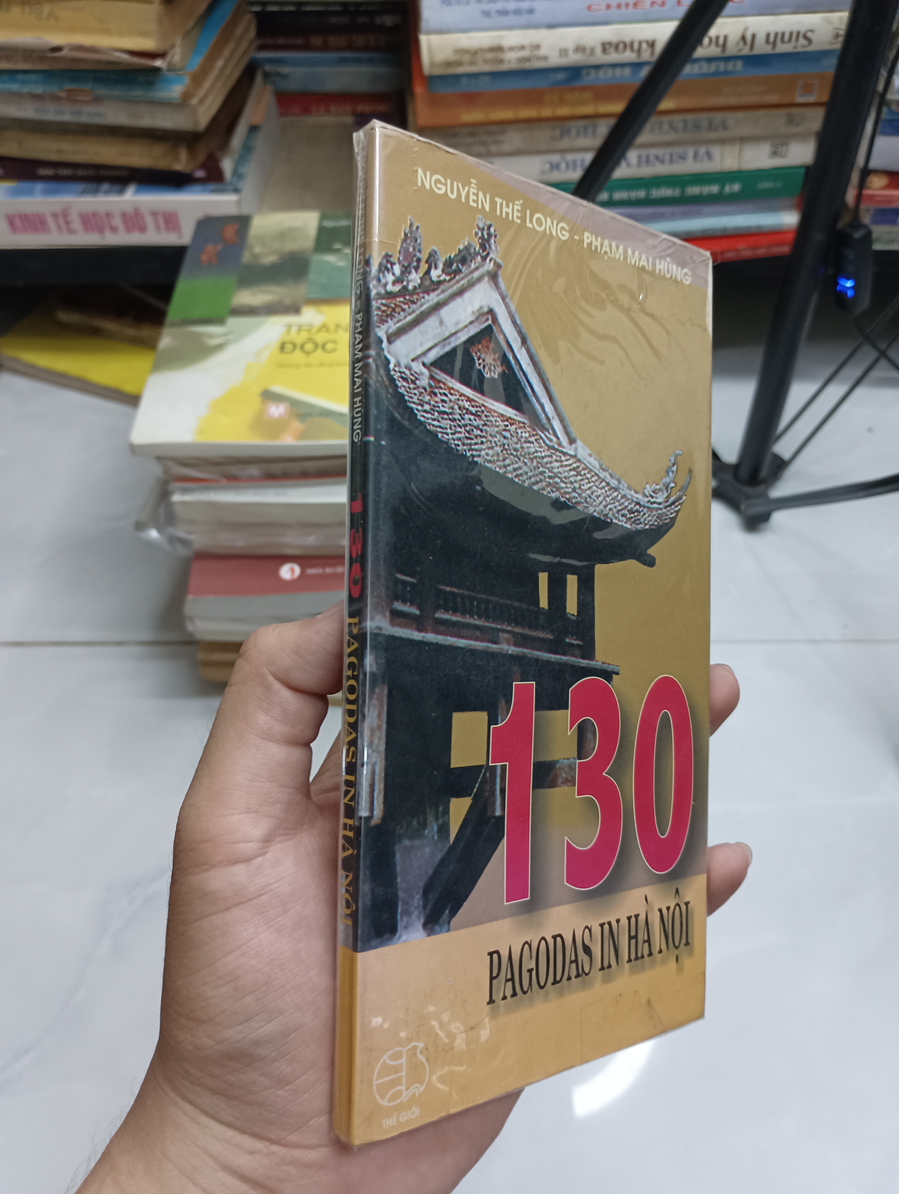 130 Pagodas in Hanoi (130 Chùa ở Hà Nội) - Nguyễn Thế Long & Phạm Mai Hùng (Sách văn học) SPP