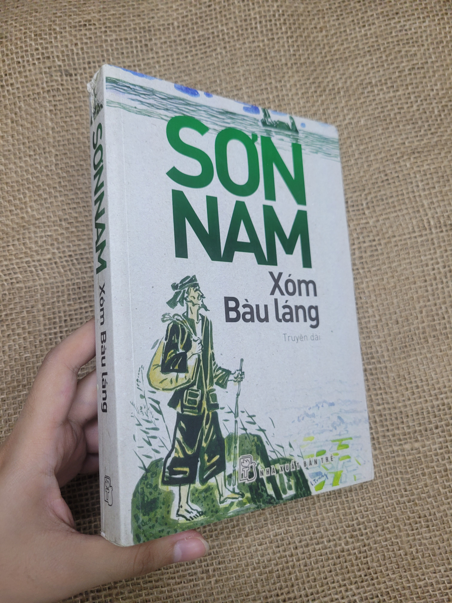 Xóm Bàu láng - Sơn Nam 2015 mới 80% bẩn bìa, ố (Sách văn học) SPP