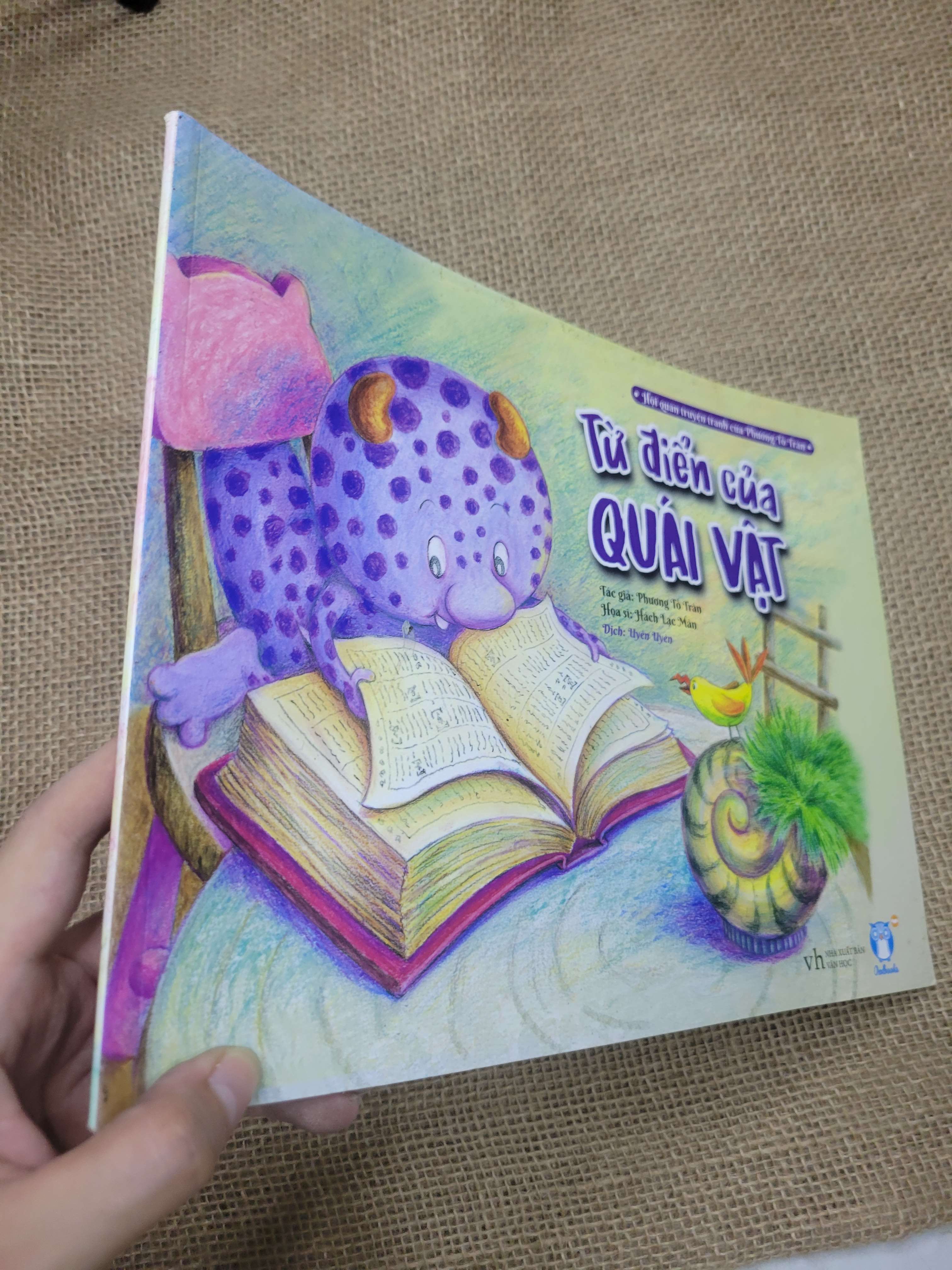 Từ điển của quái vật sách màu 2018 mới 80% bẩn bìa, ố (Sách thiếu nhi) SPP