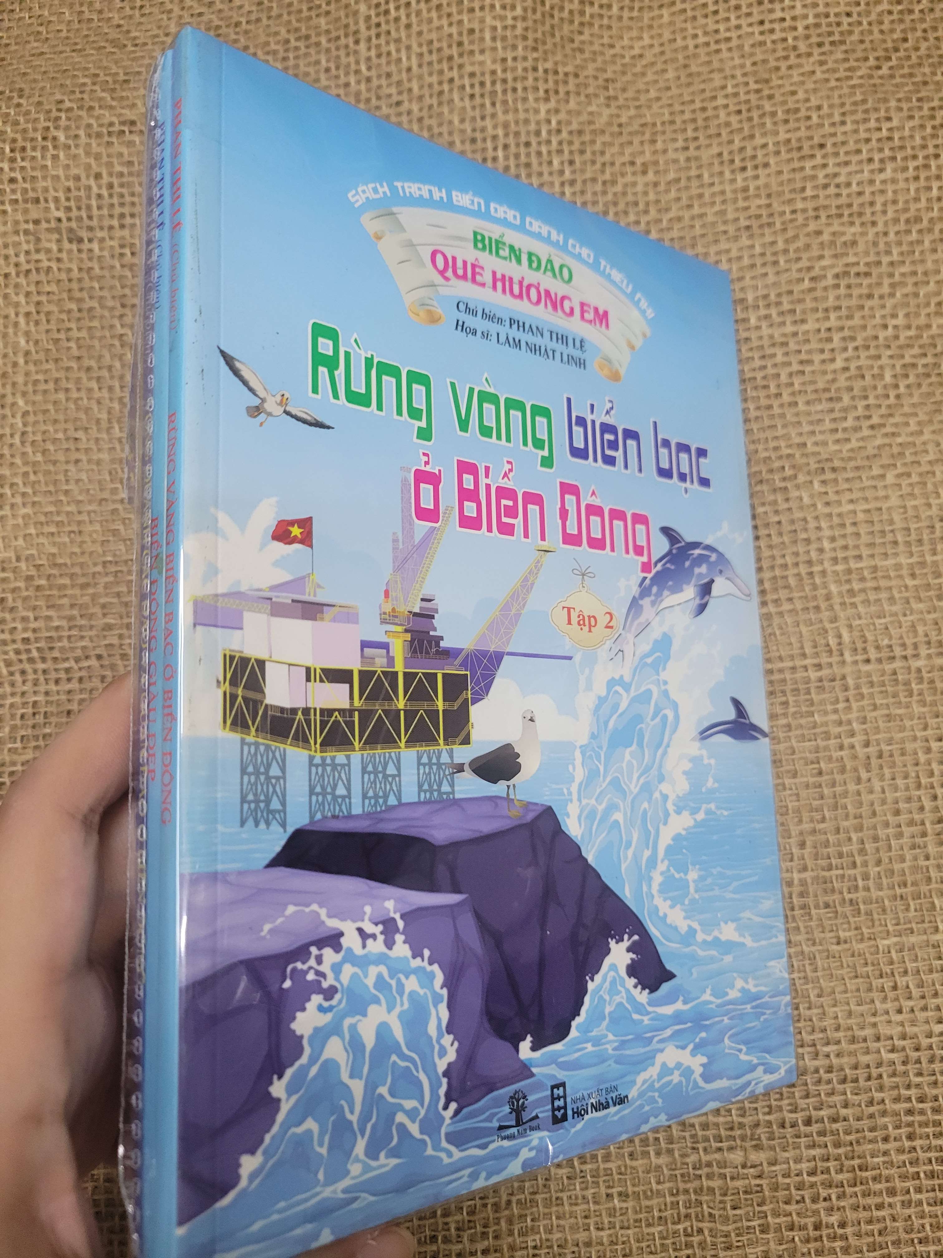 3 cuốn Biển đảo quê hương em - Phan Thị Lê mới 80% bẩn bìa, ố (Sách thiếu nhi) SPP