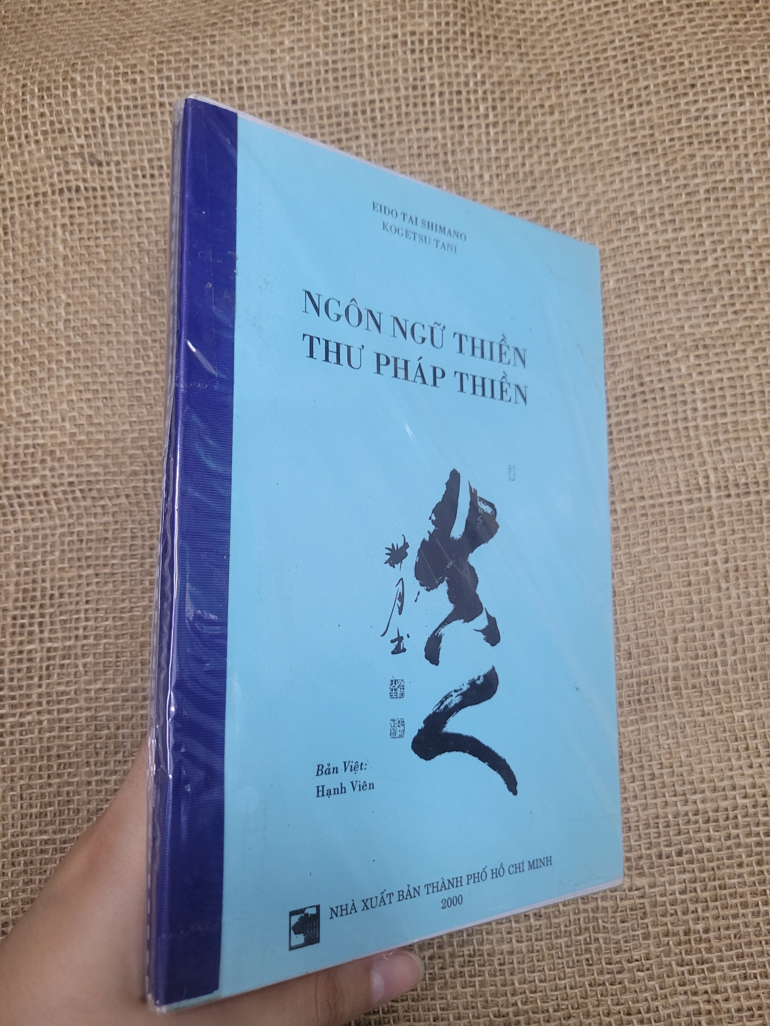 Ngôn ngữ thiền thư pháp thiền - Hạnh Viên mới 80% bẩn bìa, ố (Sách Y học - Sức khỏe - Thể thao) SPP