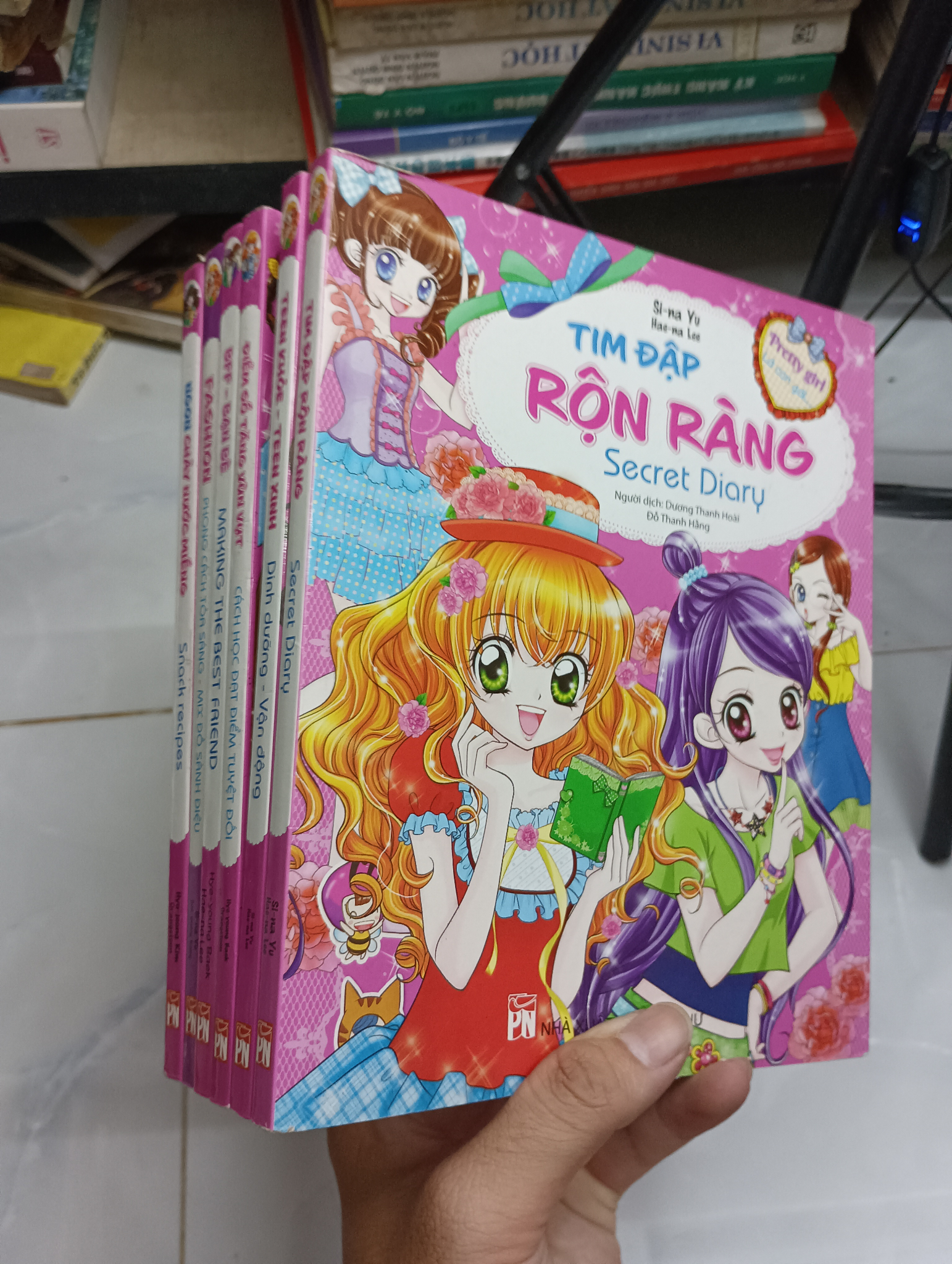 Bộ truyện Pretty Girl - Là con gái (6 quyển) (Truyện tranh ) SPP