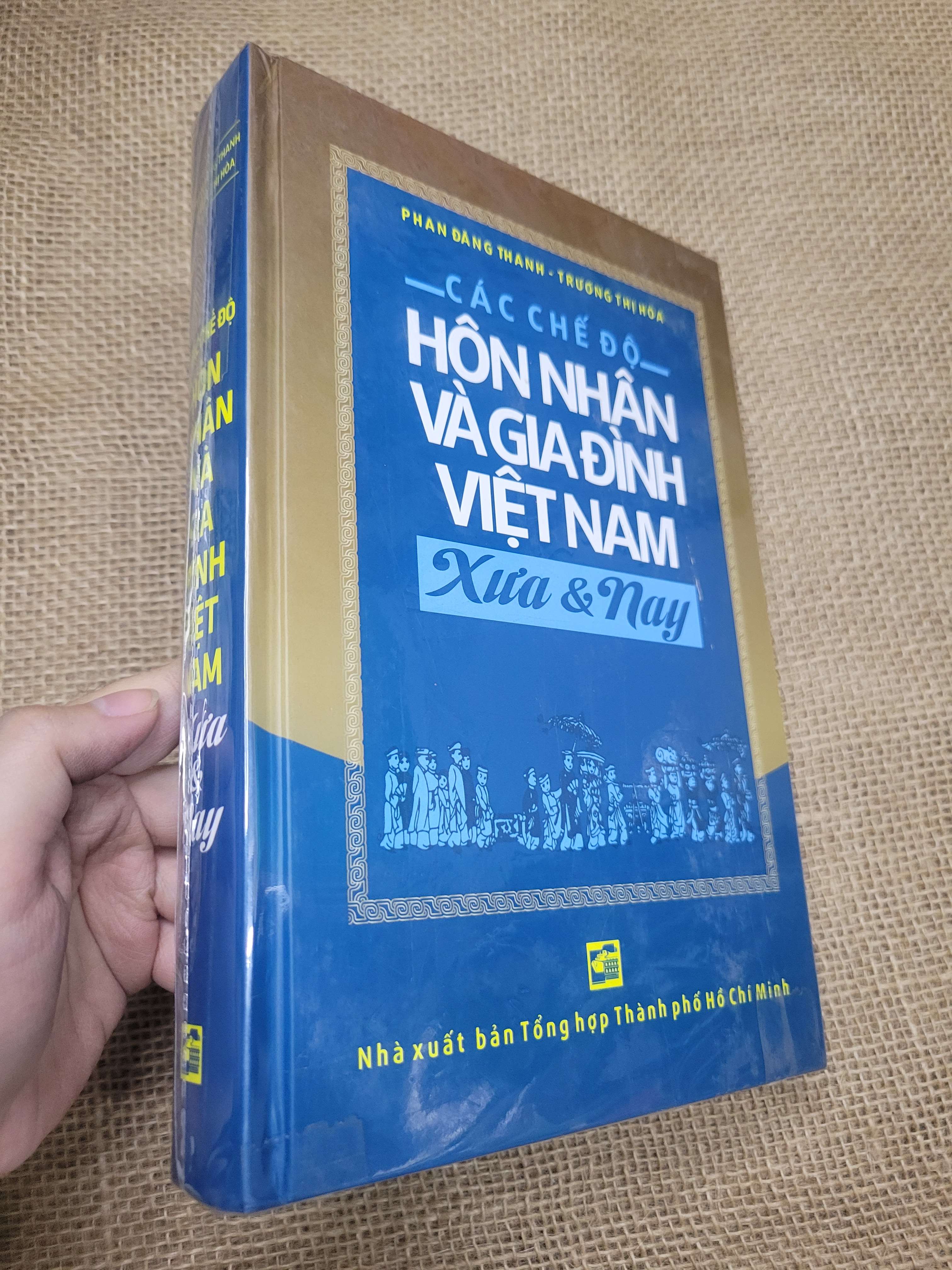 Các chế độ hôn nhân và gia đình Việt Nam xưa & nay - Phan Đăng Thanh, Trương Thị Hoa bìa cứng mới 80% bẩn bìa, ố (Lịch sử Việt Nam) SPP