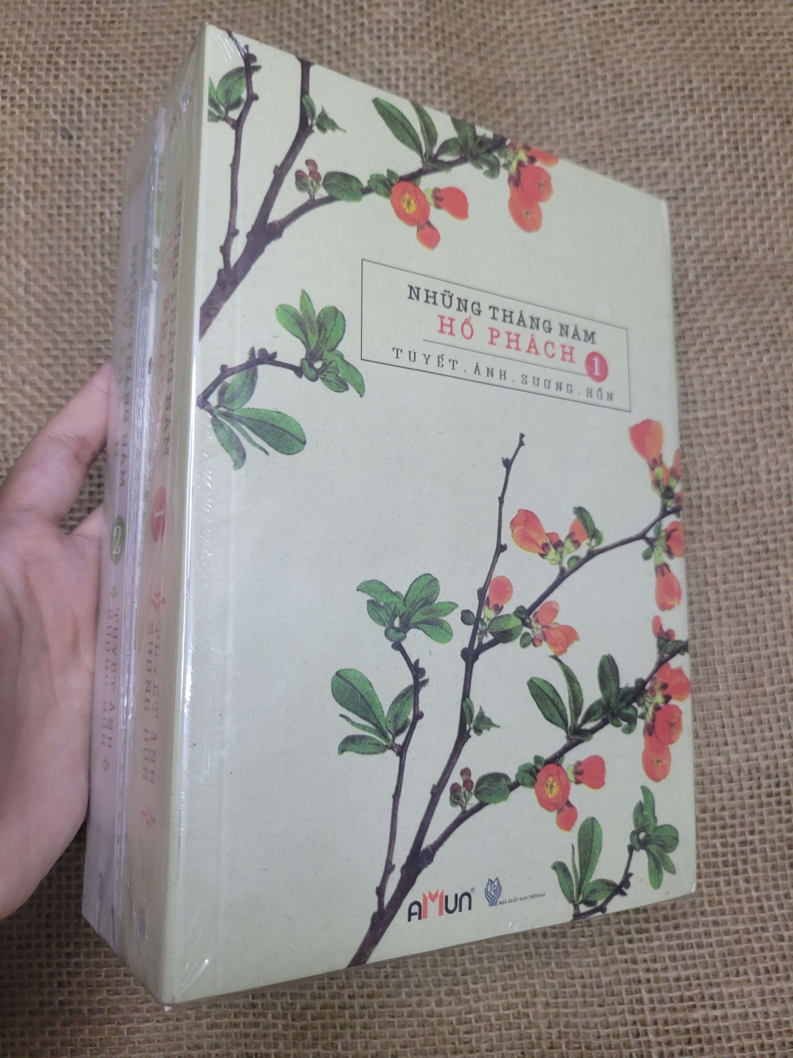 2 cuốn Những tháng năm hổ phách - Tuyết Ảnh Sương Hồn mới 80% bẩn bìa, ố (Sách văn học) SPP