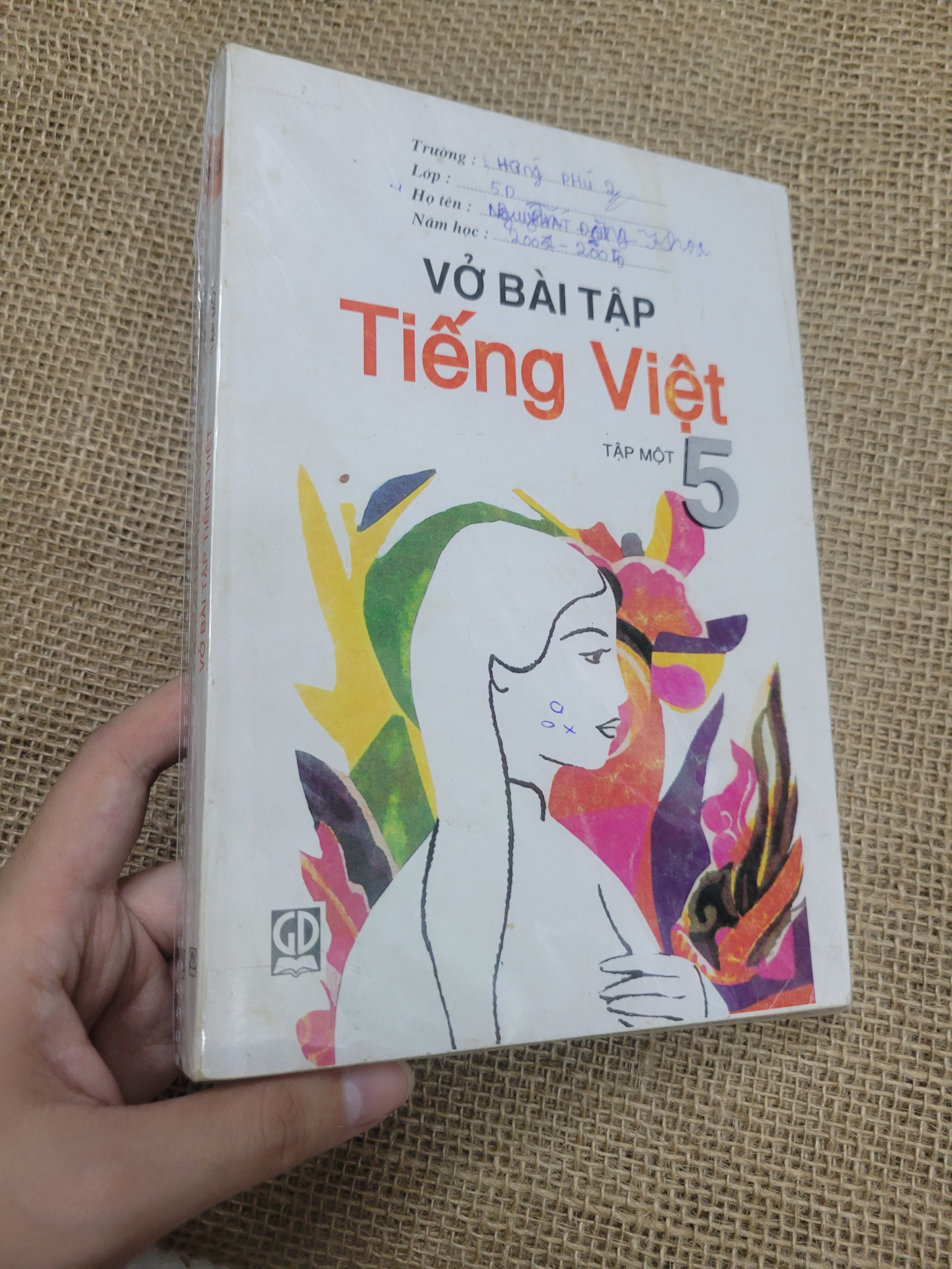 Vở bài tập Tiếng Việt 5 tập một mới 80% bẩn bìa, ố (Sách giáo khoa - giáo trình) SPP