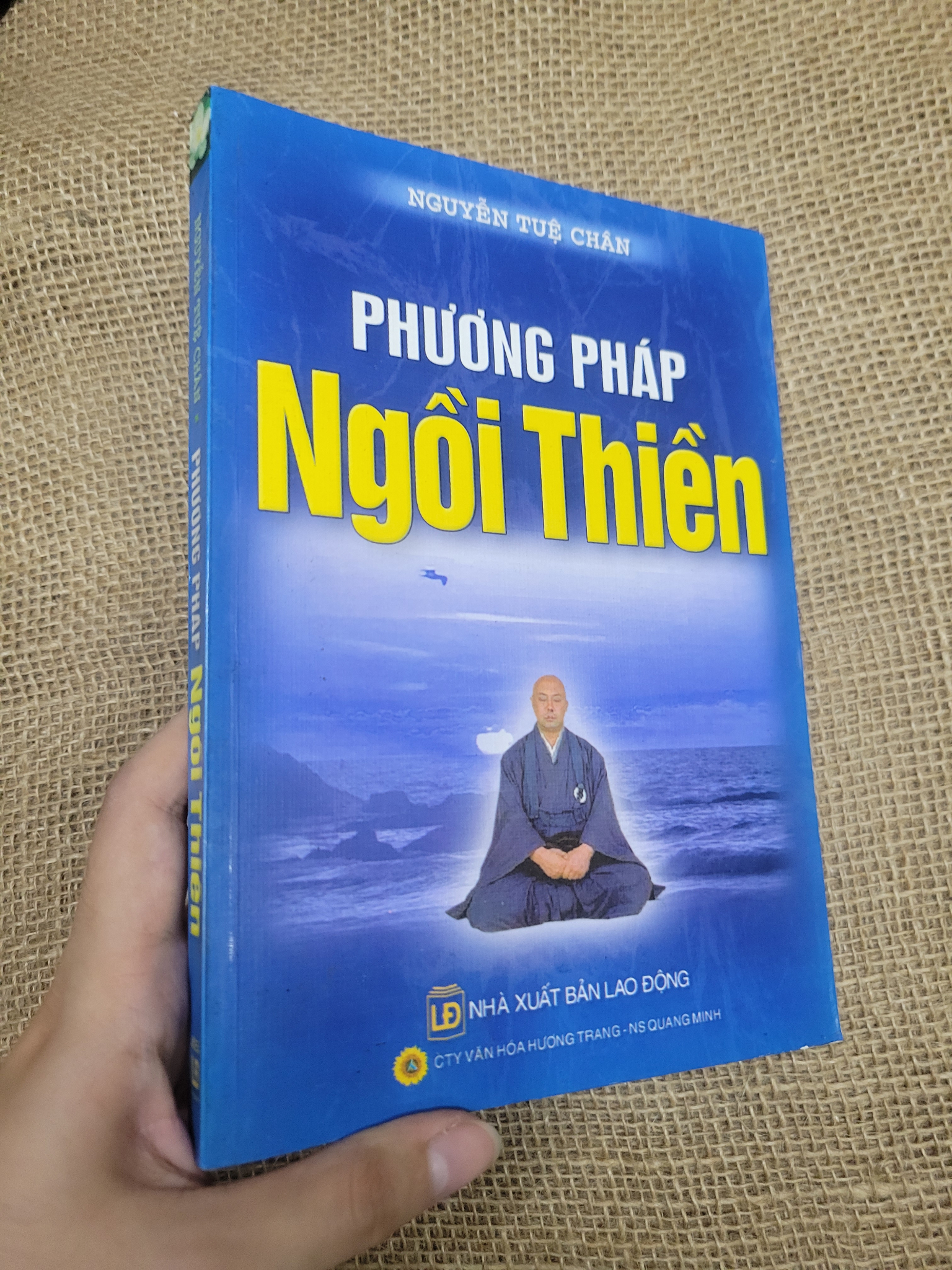 Phương pháp ngồi thiền - Nguyễn Tuệ Chân 2006 mới 80% bẩn bìa, ố (Sách tôn giáo - tâm linh) SPP