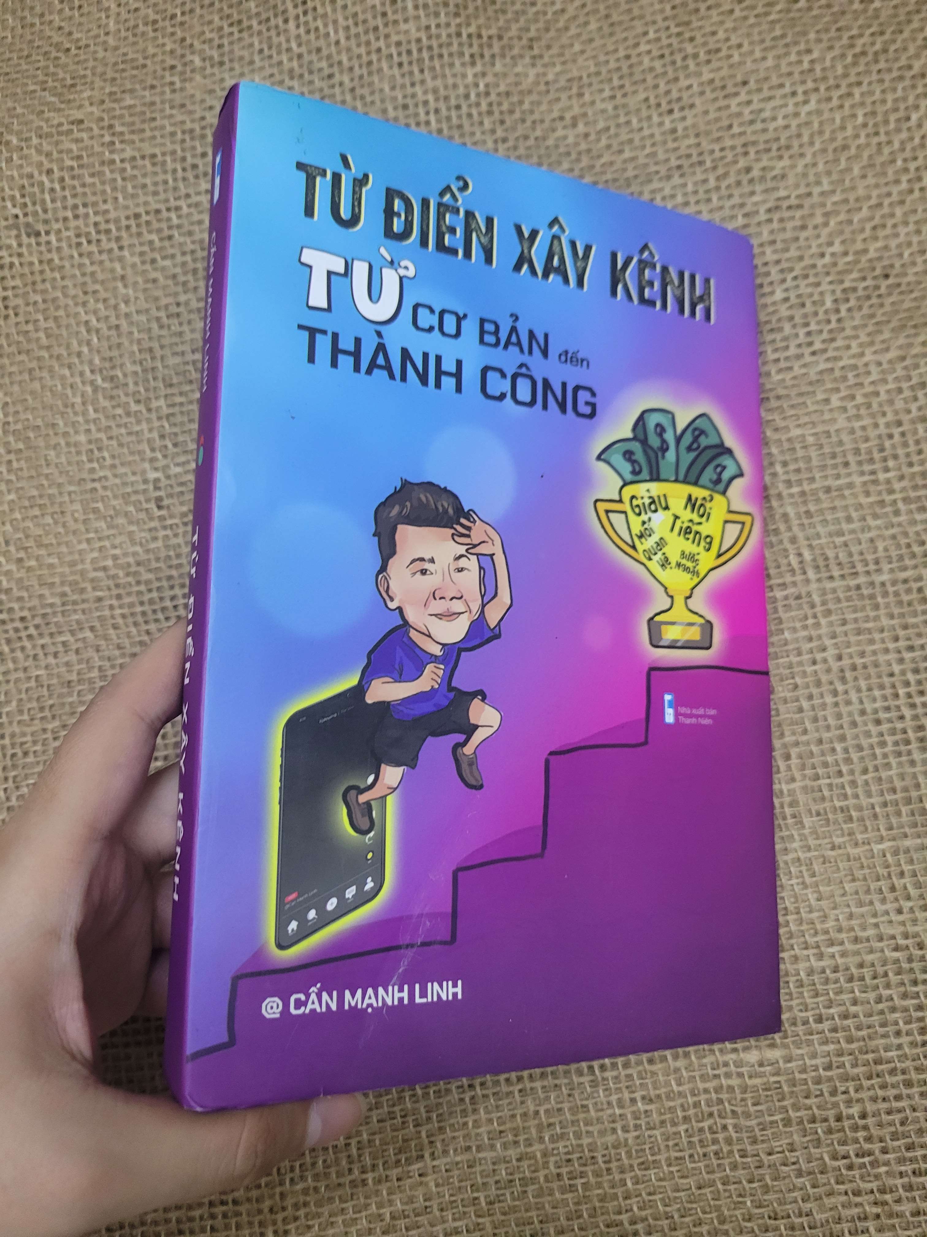 Từ điển xây dựng kênh từ cơ bản đến thành công - Cấn Mạnh Linh bìa cứng 2022 mới 80% bẩn bìa, ố (Kinh doanh - Marketing) SPP