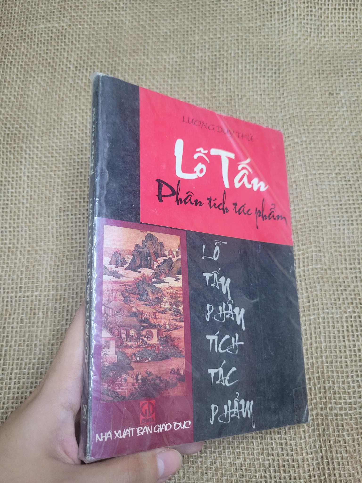 Lỗ Tấn phân tích tác phẩm - Lương Duy Thứ mới 80% ố, bẩn bìa (Sách văn học) SPP