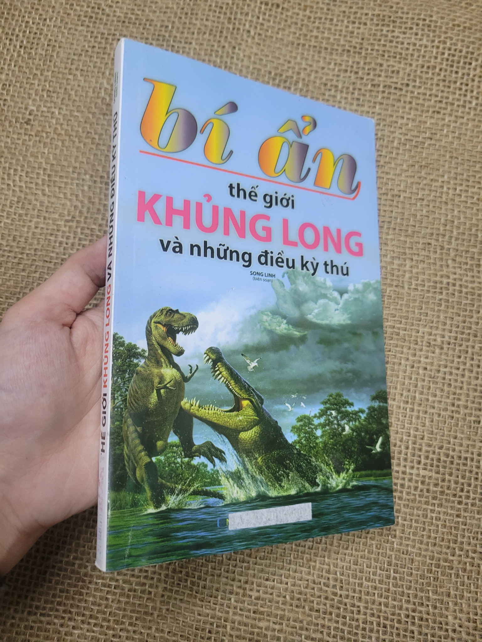 Bí ẩn thế giới khủng long và những điều kỳ thú 2018 mới 80% có mộc, bẩn bìa, ố (Sách kiến thức tổng hợp) SPP