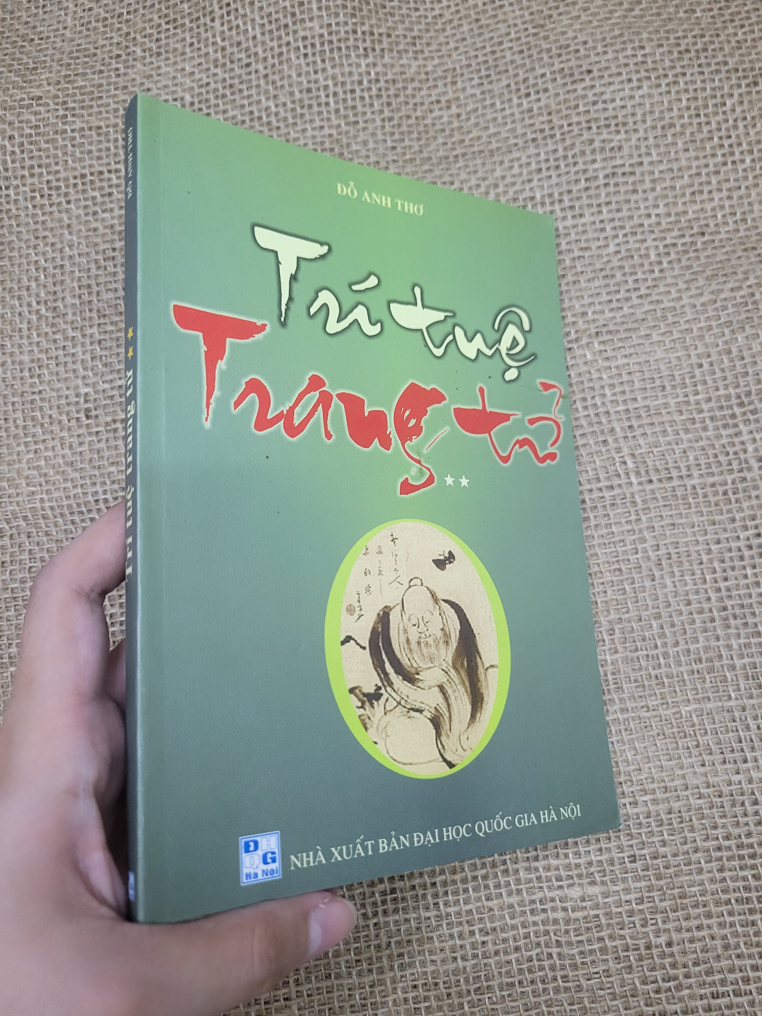 Trí tuệ Trang tử tập 2 - Đỗ Anh Thư 2008 mới 80% bẩn bìa, ố (Sách lịch sử - triết học) SPP