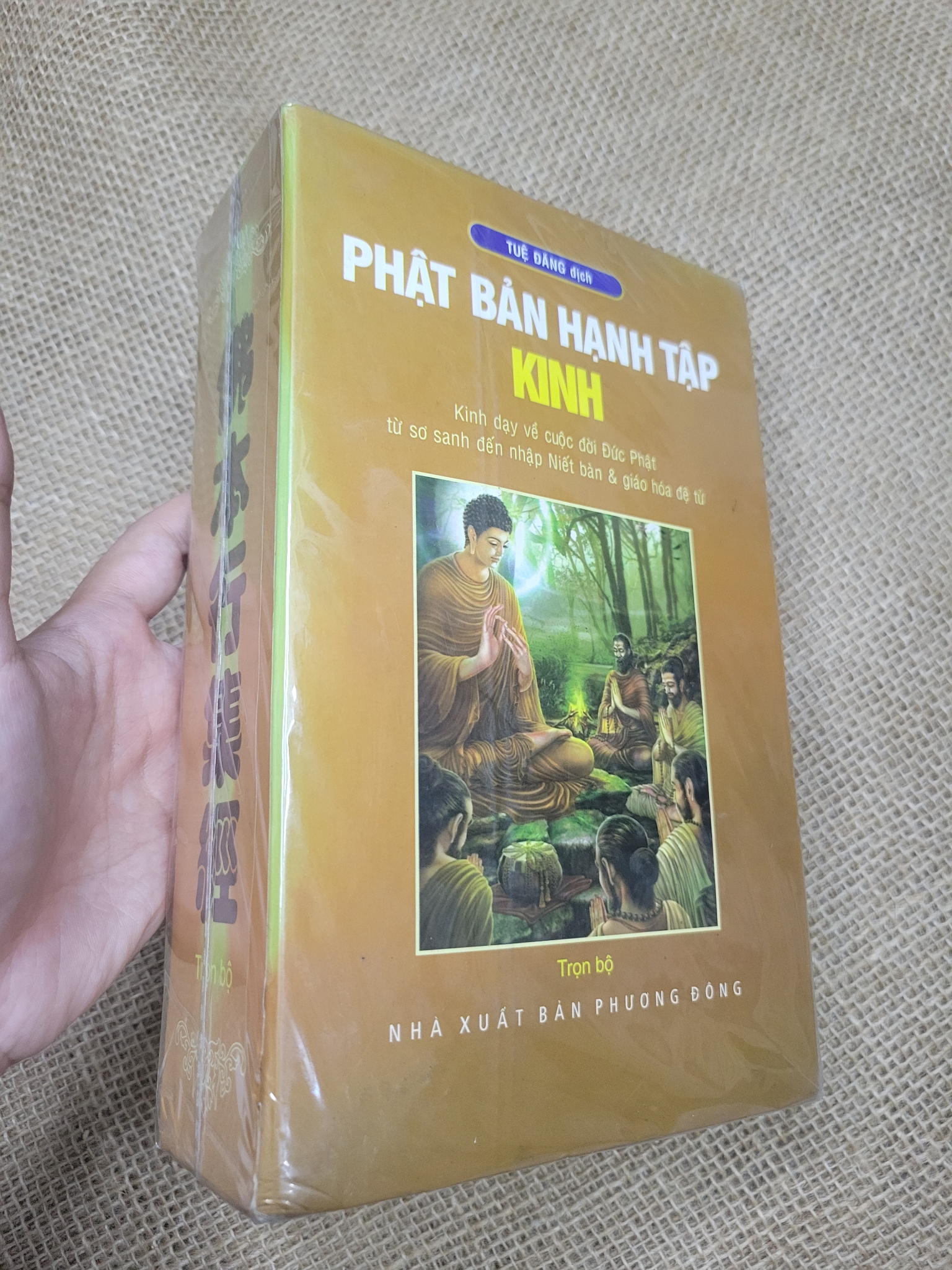 3 cuốn Kinh Phật bản Hạnh Tập - Tuệ Đăng mới 80% bẩn bìa, ố (Sách tôn giáo - tâm linh) SPP