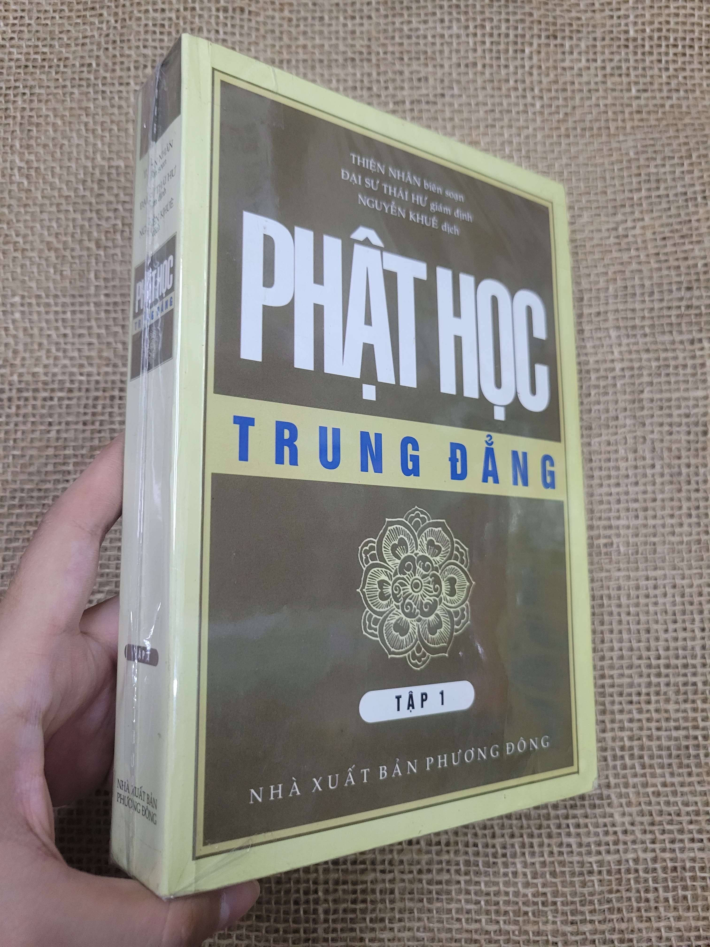 Phật học trung đẳng tập 1 - Thiện Nhân, Đại Sư Thái Hư, Nguyễn Khuê mới 80% bẩn bìa, ố (Sách tôn giáo - tâm linh) SPP