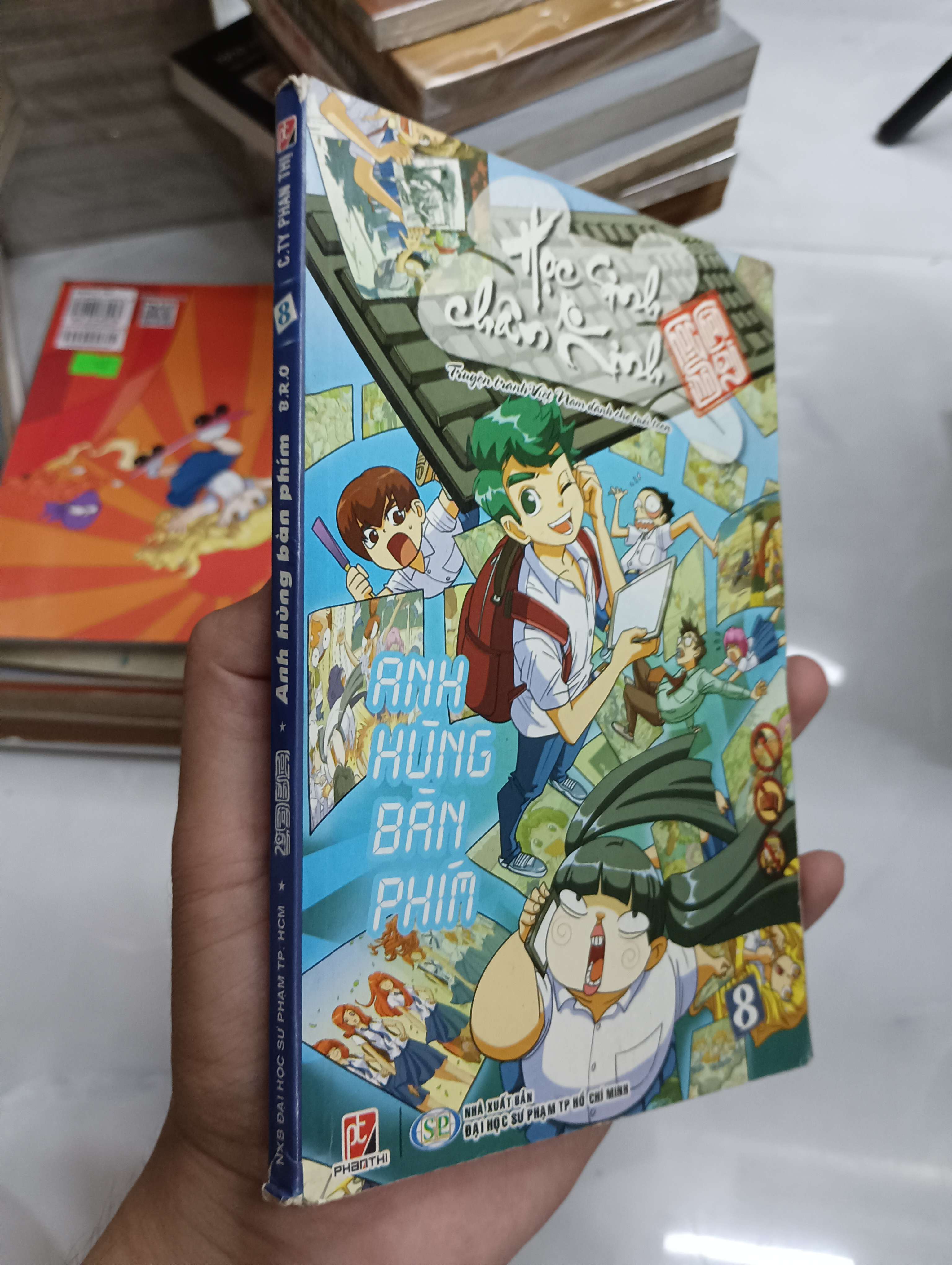 Học sinh chân kinh - Anh hùng bàn phím (Tập 8) (Truyện tranh ) SPP