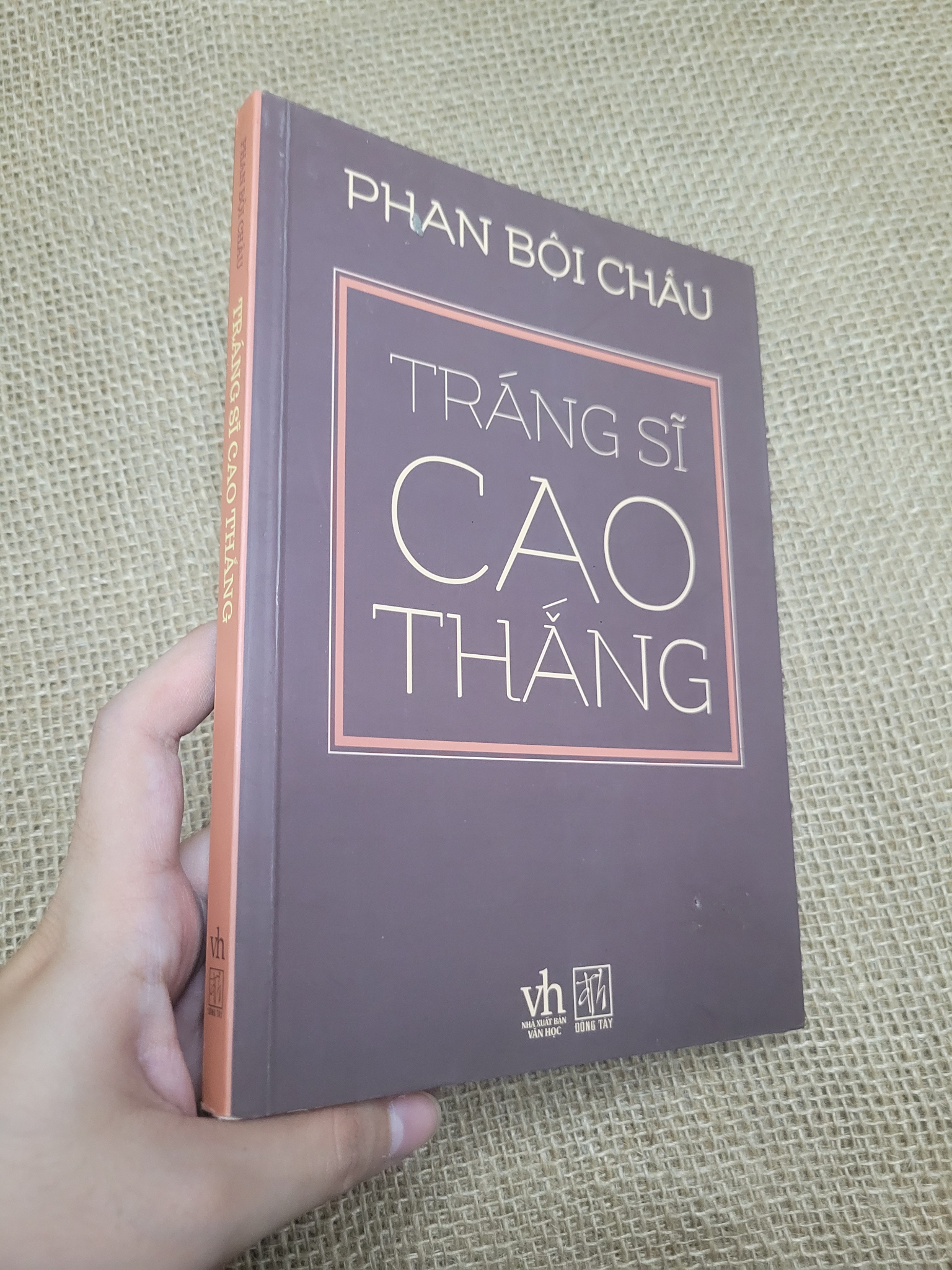 Tráng sĩ Cao Thắng - Phan Bội Châu 2017 mới 80% bẩn bìa, ố (Sách văn học) SPP