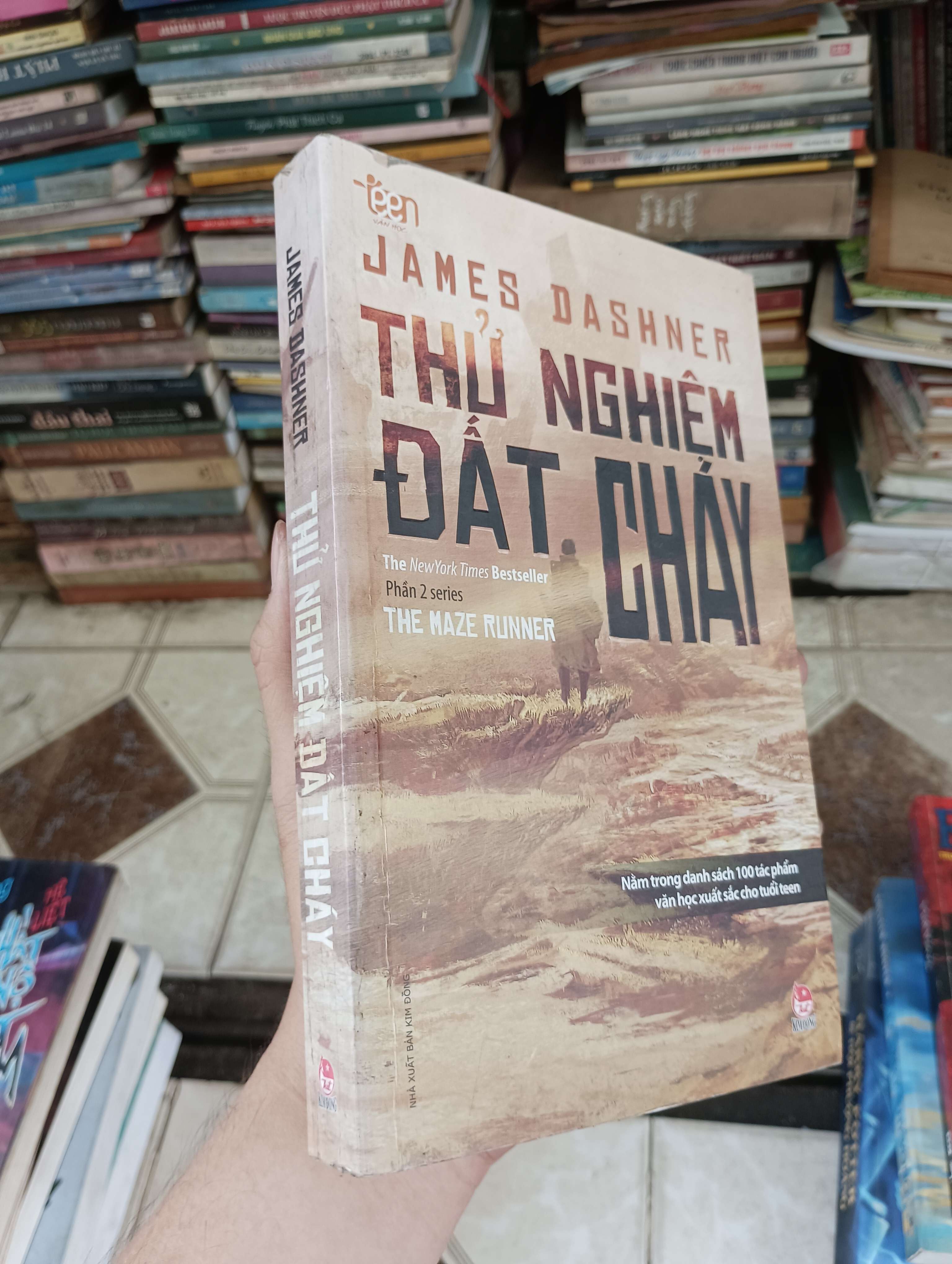 Thử Nghiệm Đất Cháy - James Dashner 2015 (Văn học nước ngoài) BGB