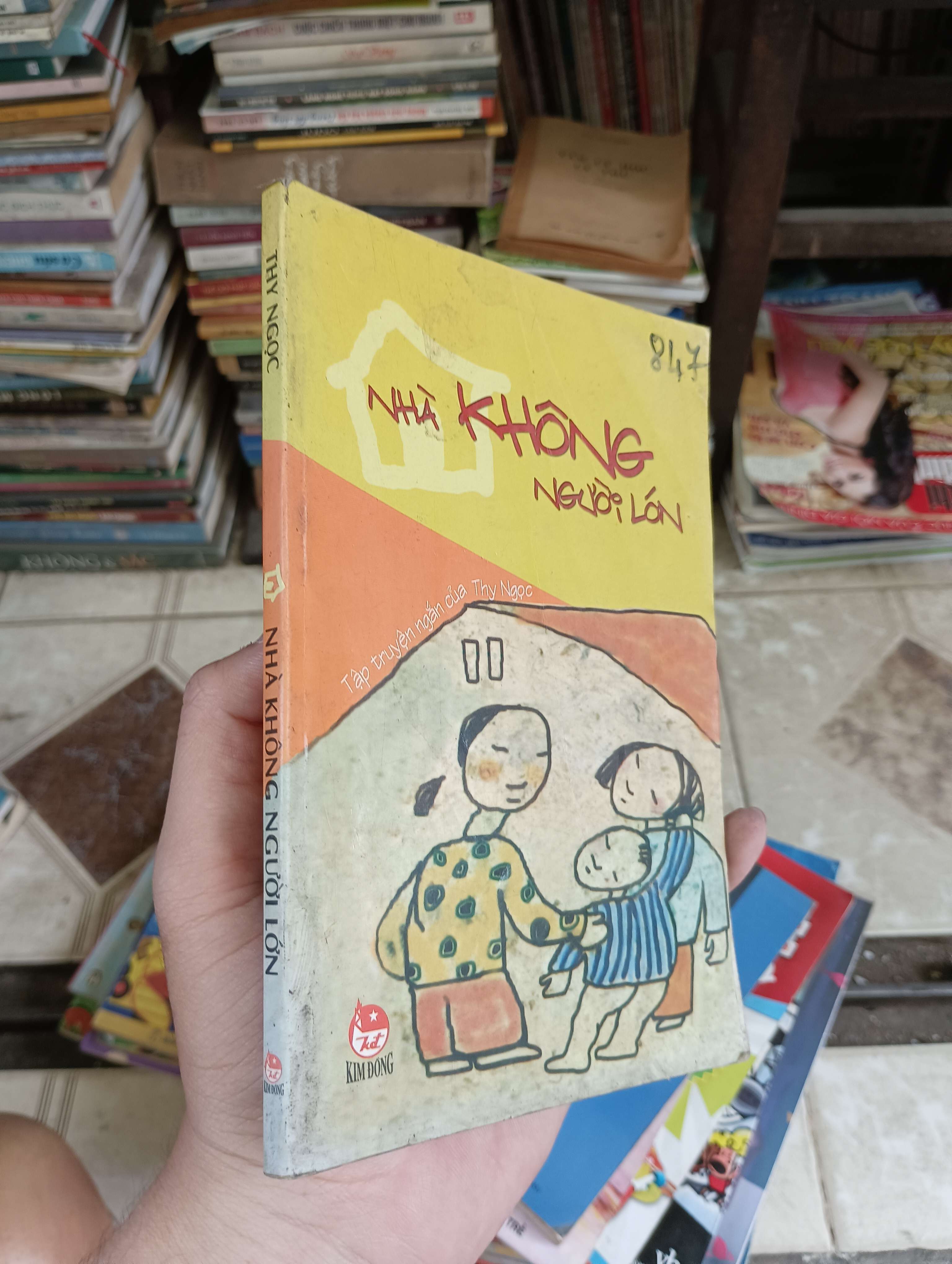 NHÀ KHÔNG NGƯỜI LỚN - THY NGỌC 2008 (Sách văn học) BGB
