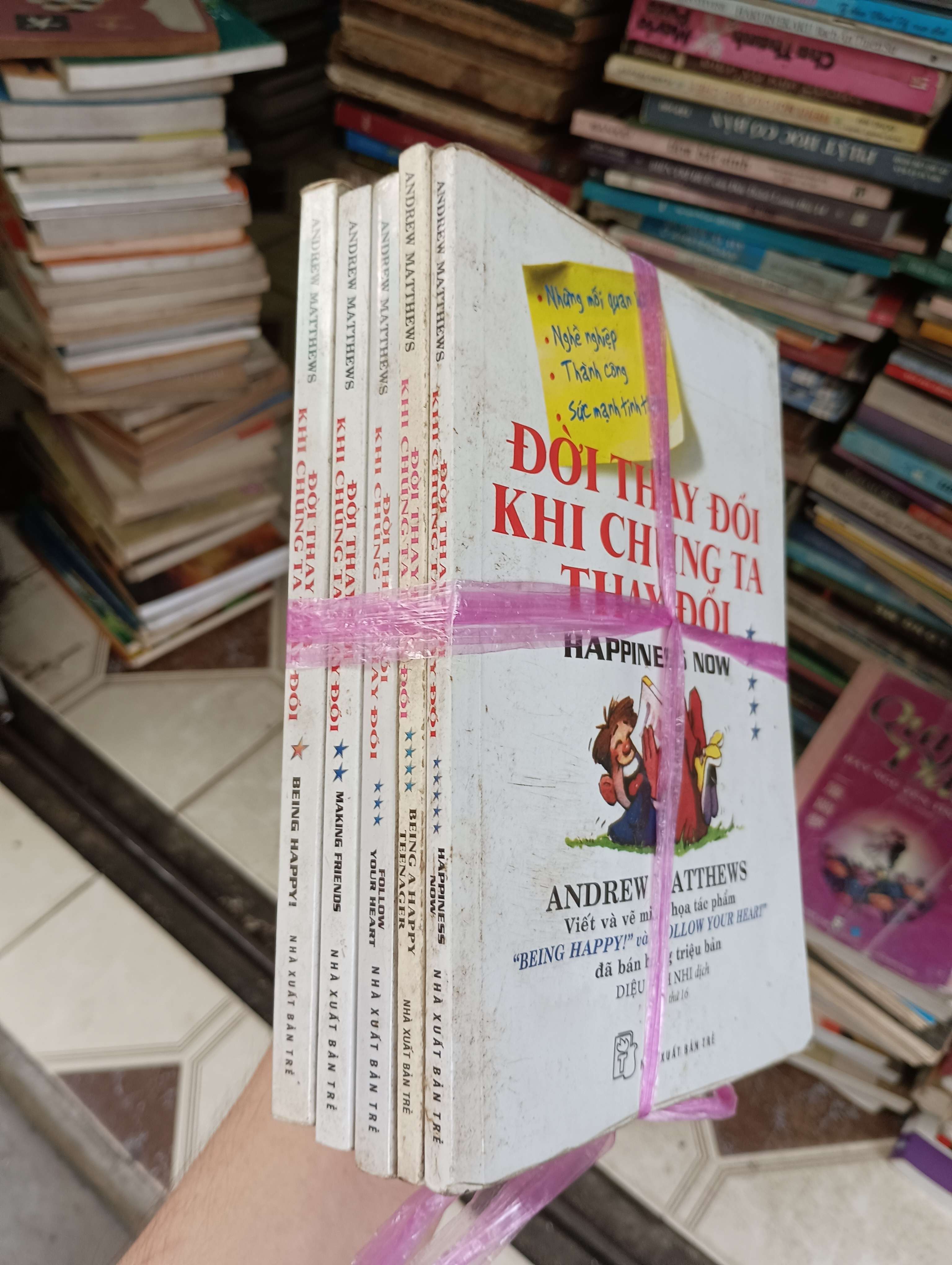 ĐỜI THAY ĐỔI KHI CHÚNG TA THAY ĐỔI (5 QUYỂN) - ANDREW MATTHEWS (Kỹ năng sống) BGB