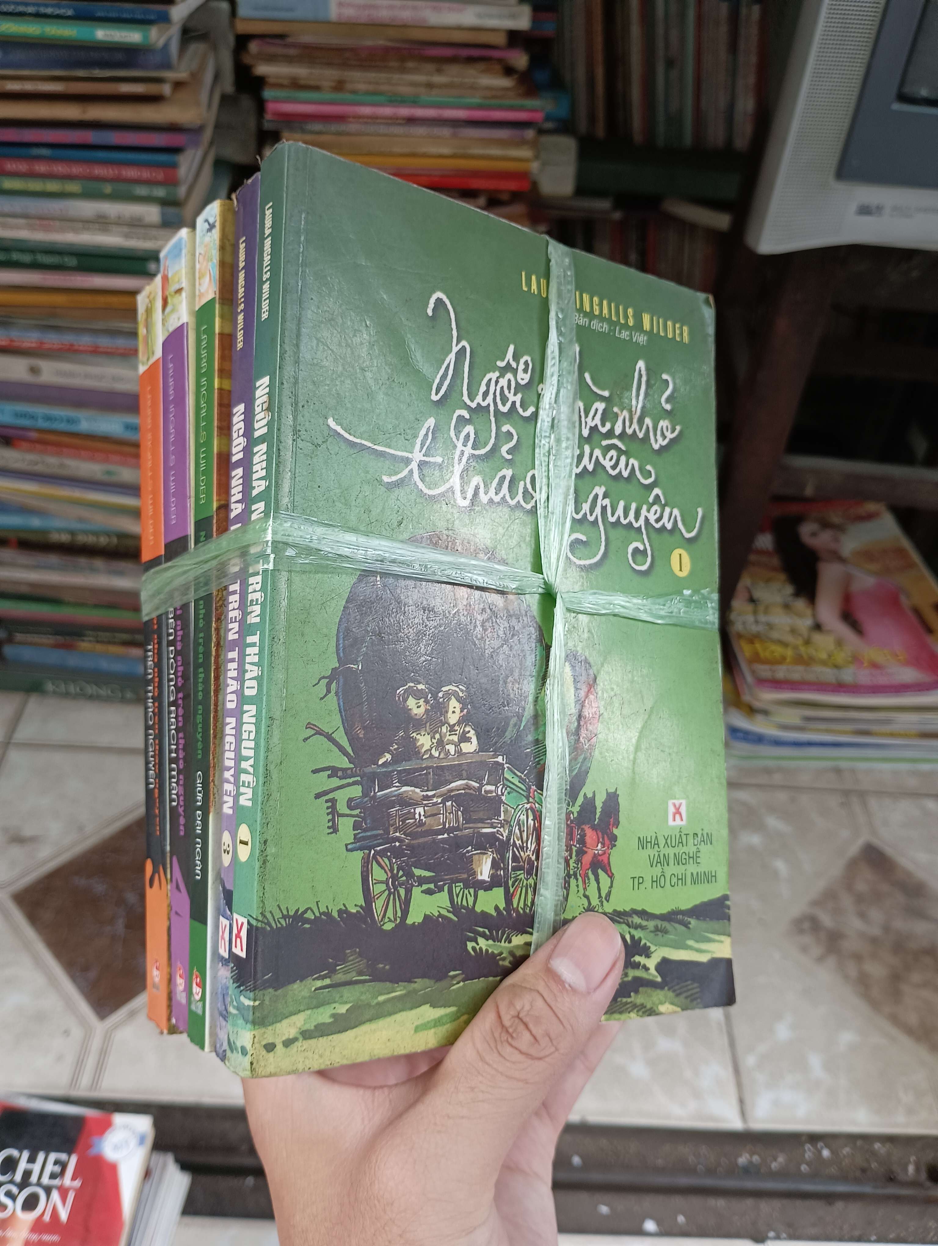 NGÔI NHÀ NHỎ TRÊN THẢO NGUYÊN (5 tập) - Laura Ingalls Wilder (Văn học nước ngoài) BGB